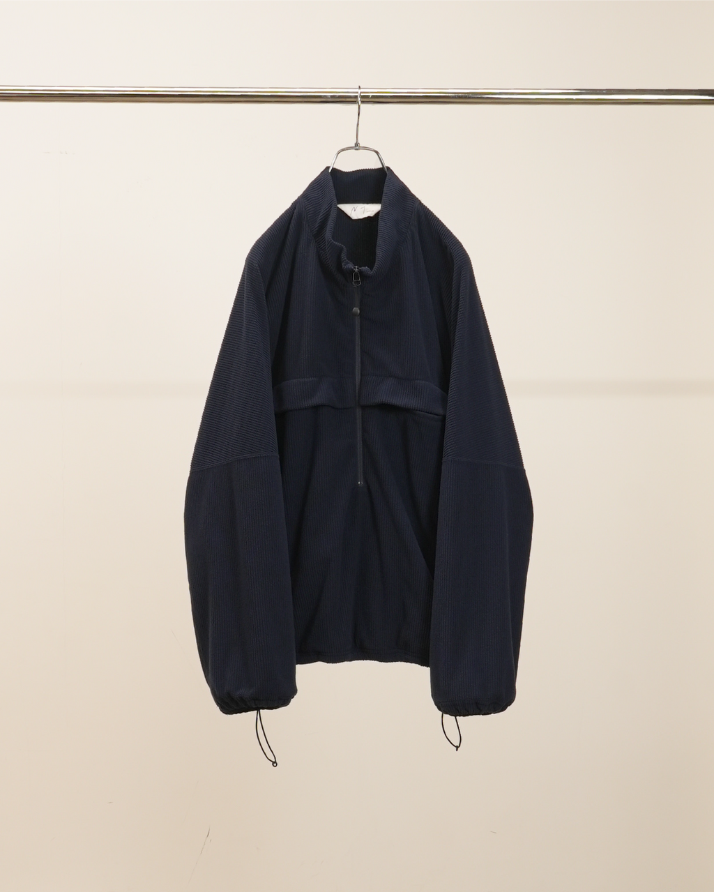 KIMONO ZIP FLEECE(NAVY) – ANCELLM