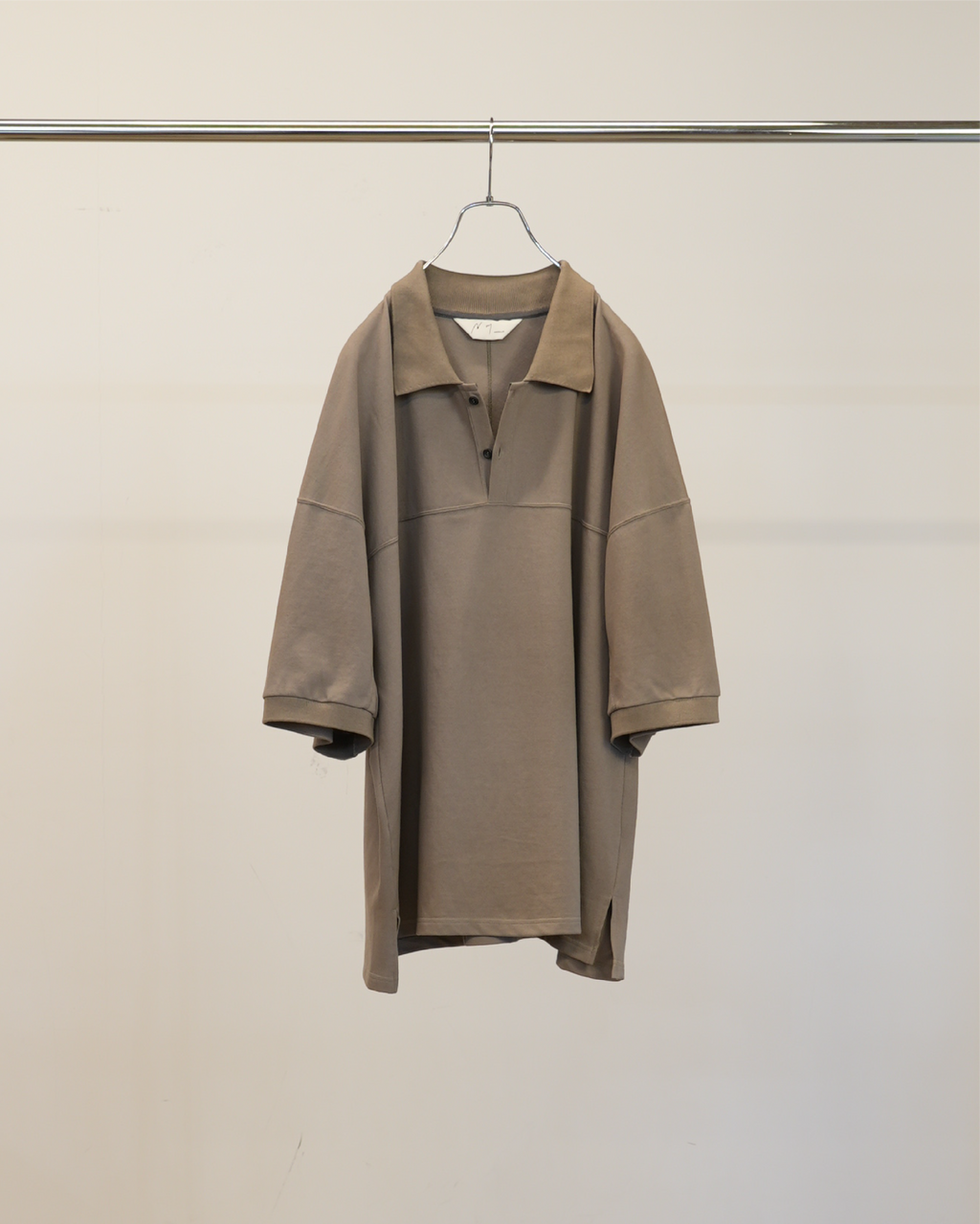 FOOTBALL S/S POLO(GREIGE)