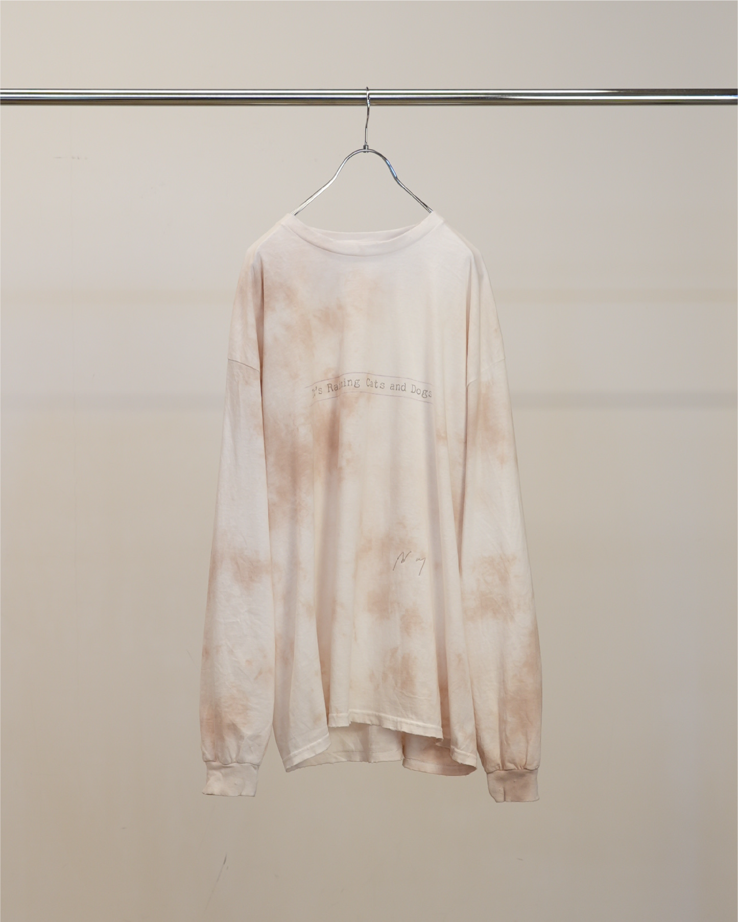 UNEVENNESS CATS AND DOGS LS(PINK)