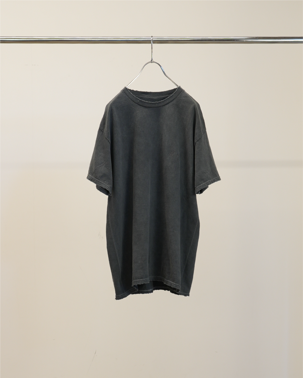 EMBROIDERY T-SHIRT(NAVY) – ANCELLM
