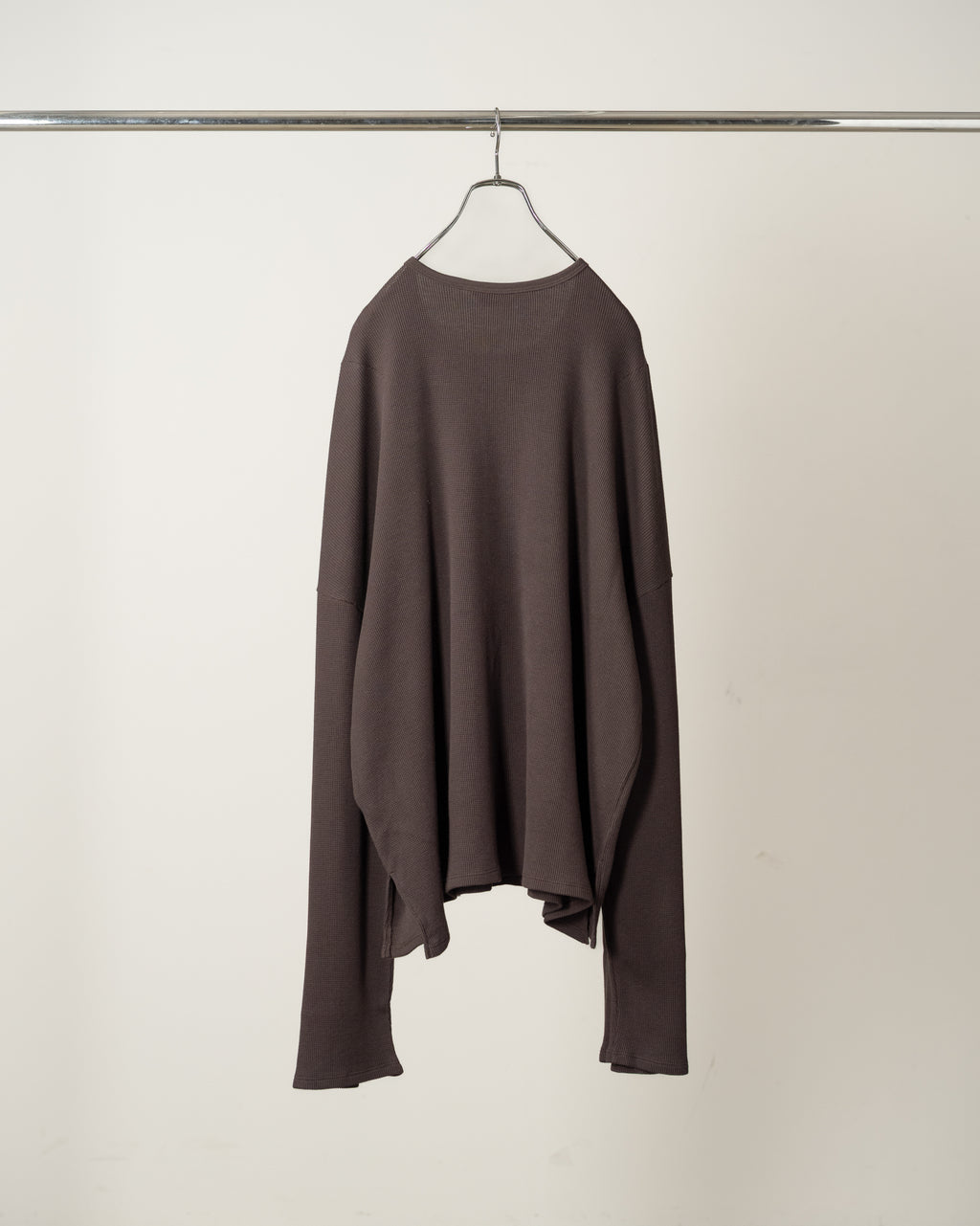 C/CA LS T-SHIRT(D.BROWN)