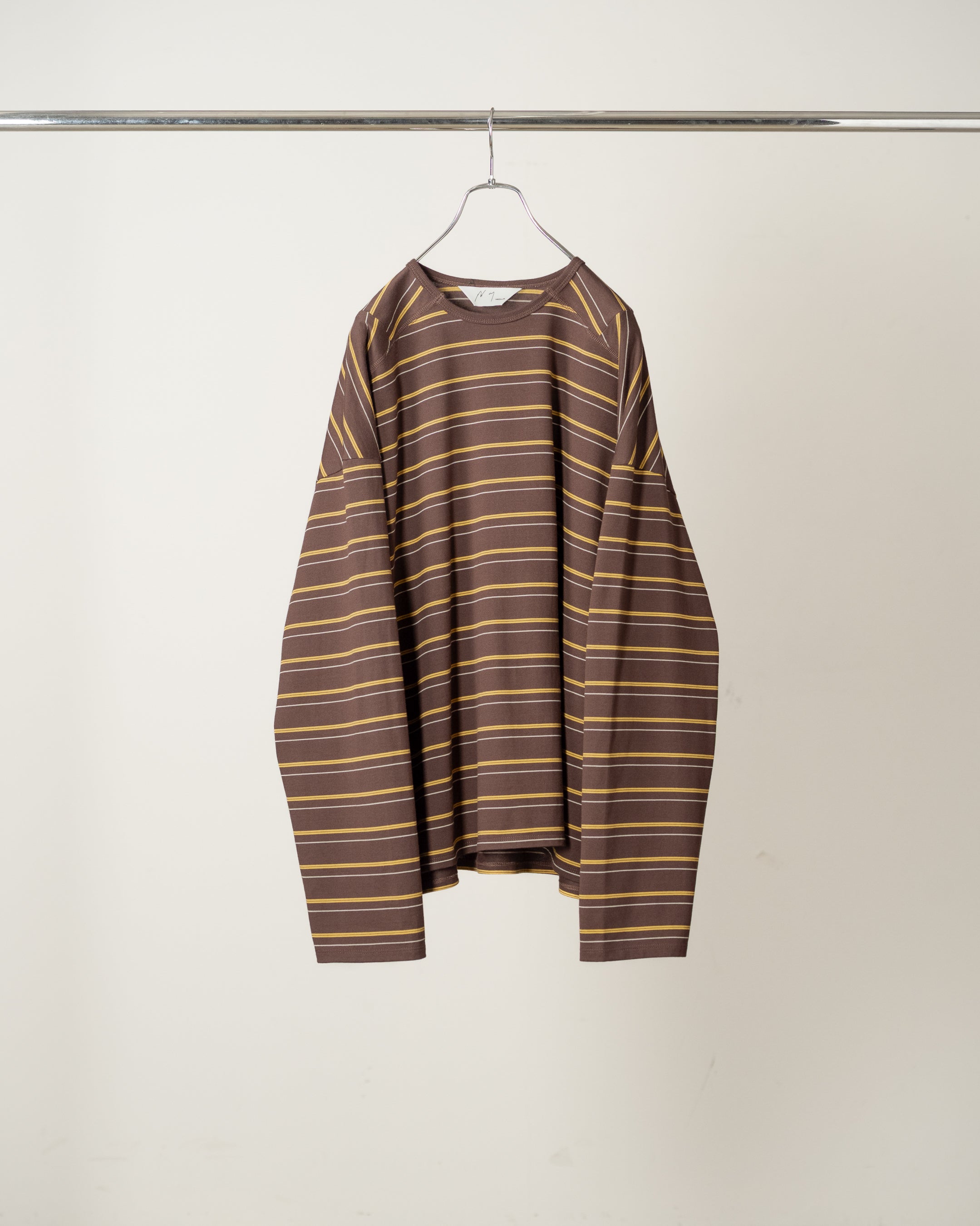 ANCELLM BORDER LS ロングスリーブ BORDER LS T-SHIRT(MARRON) – ANCELLM
