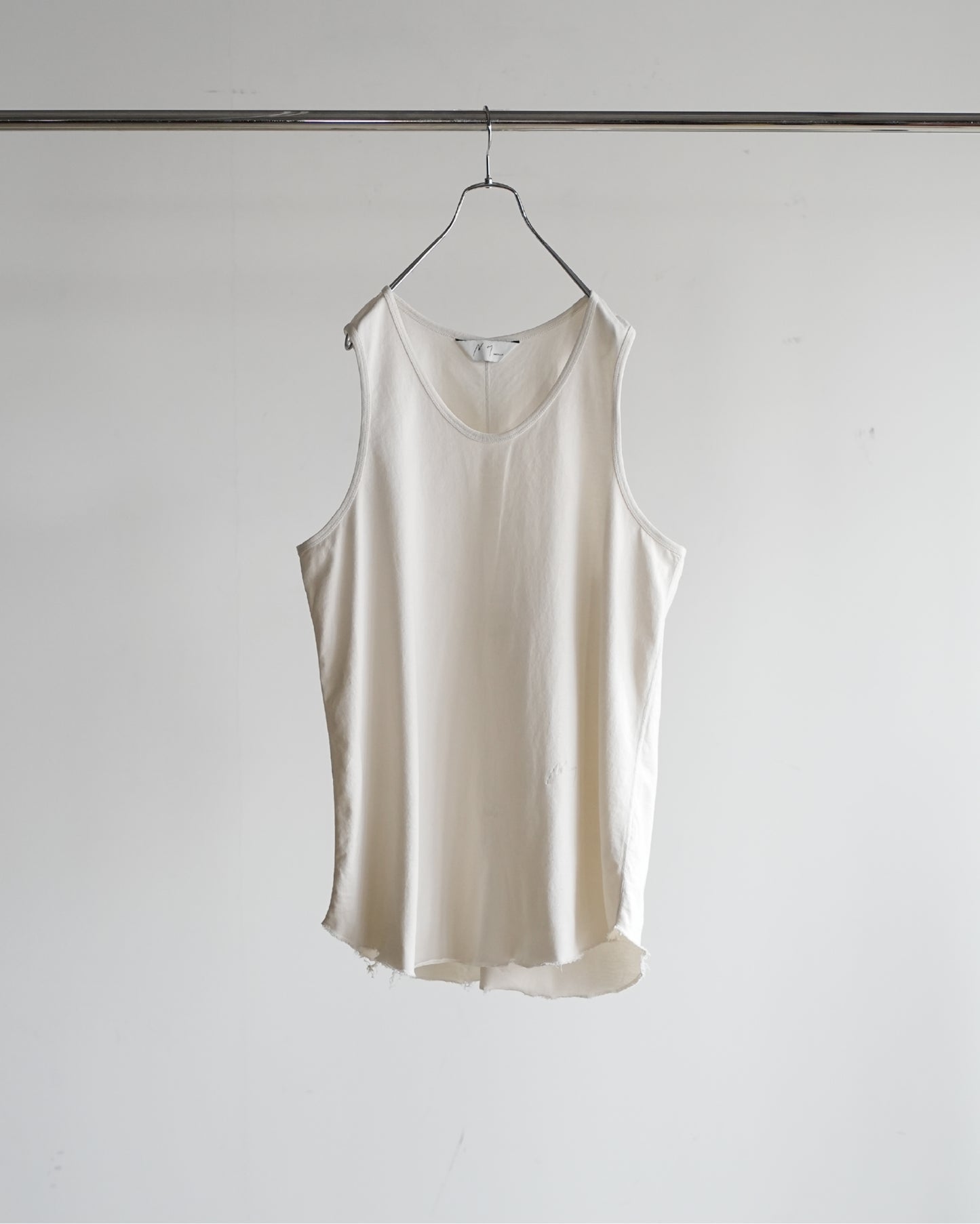 UNEVENNESS TANK TOP(G.WHITE)