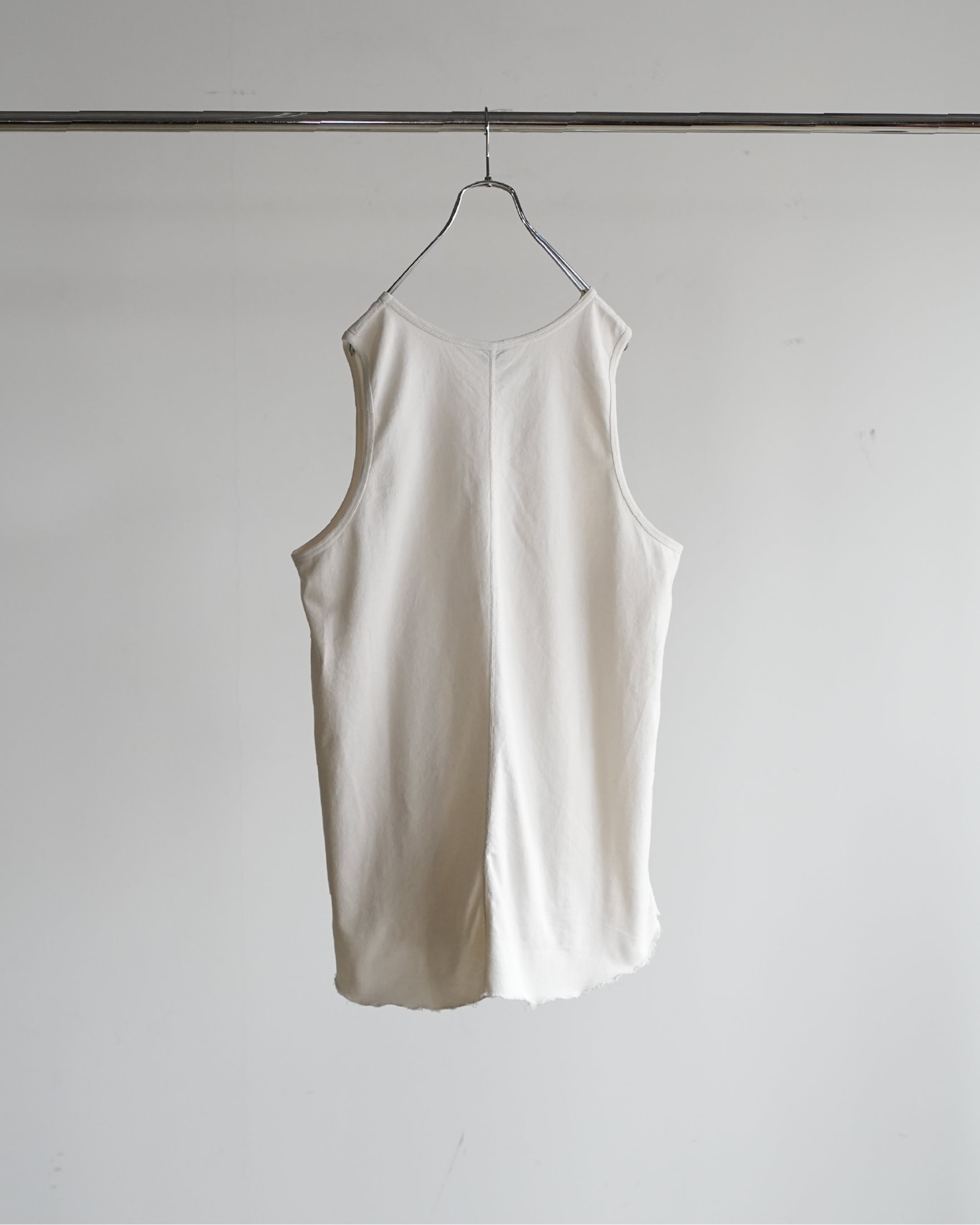 UNEVENNESS TANK TOP(G.WHITE) – ANCELLM