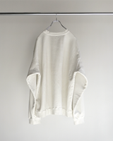 AGING OVER SWEAT SHIRT(IVORY)