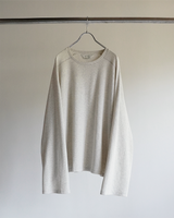 THERMAL LS T-SHIRT(HEATHER WHITE)