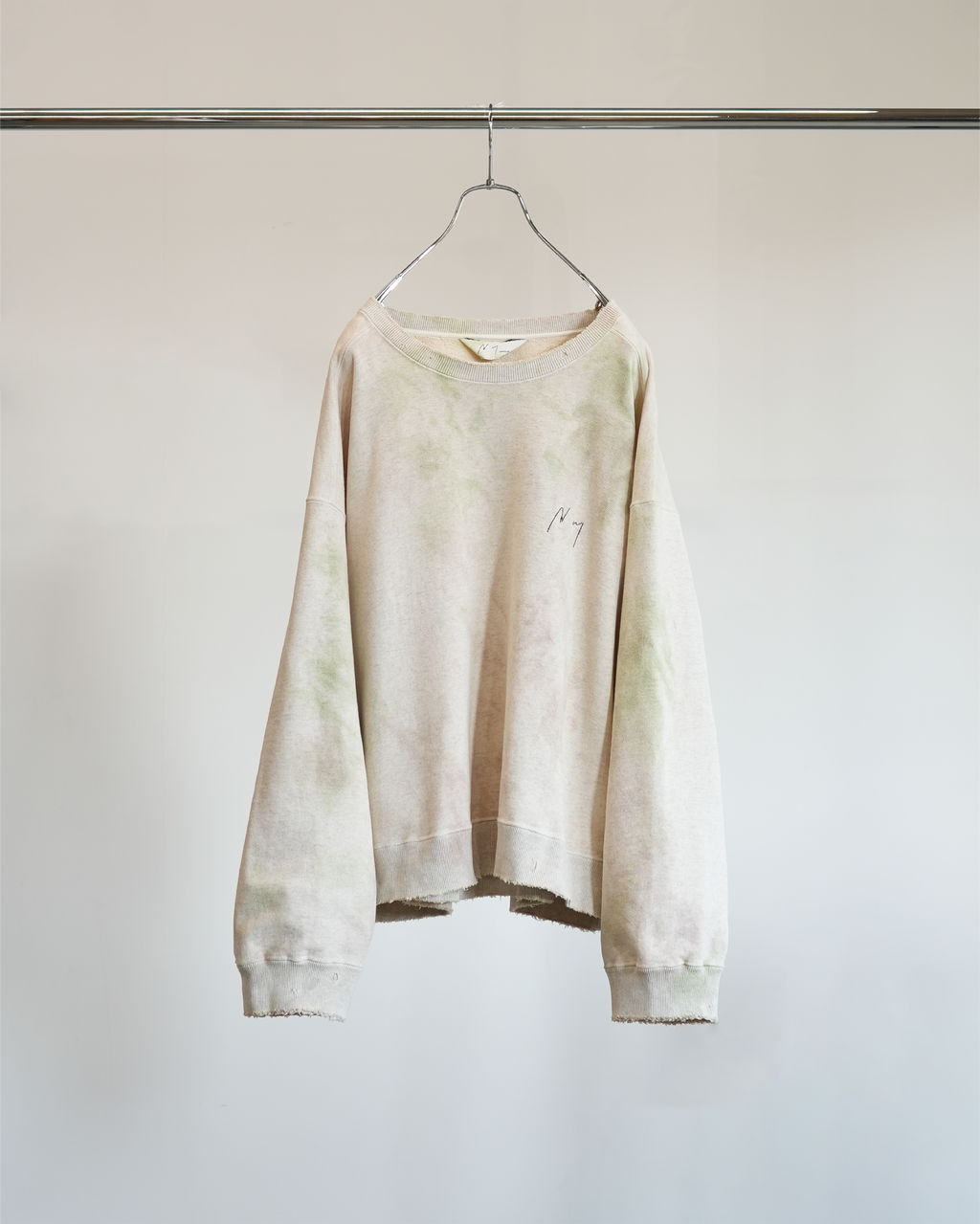 MARBLING SWEAT SHIRT(GREEN)