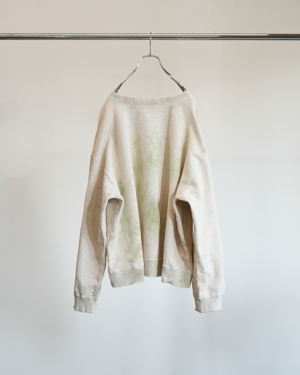 MARBLING SWEAT SHIRT(GREEN)