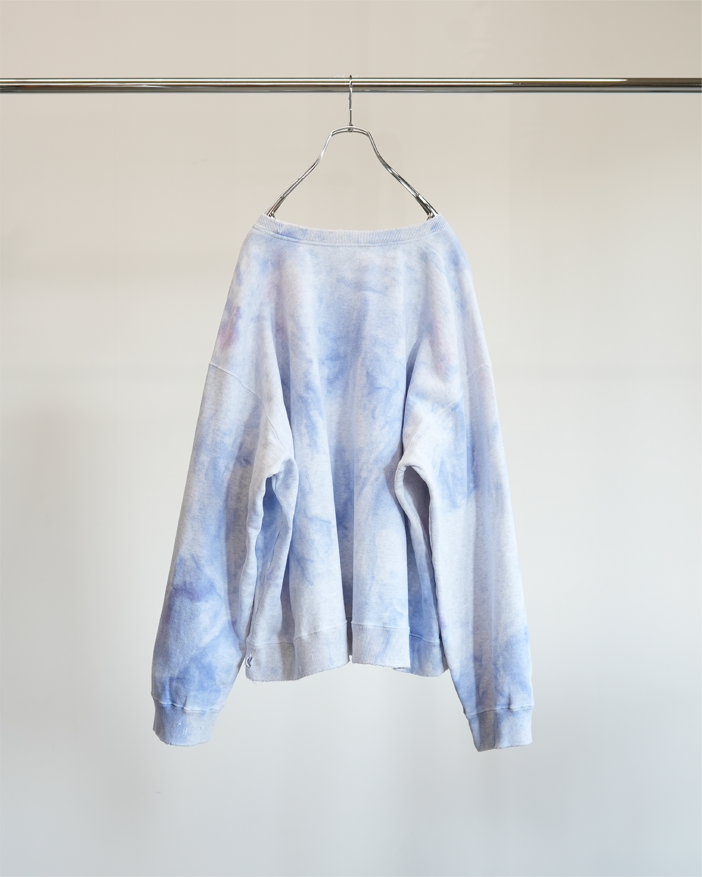 MARBLING SWEAT SHIRT(NAVY)