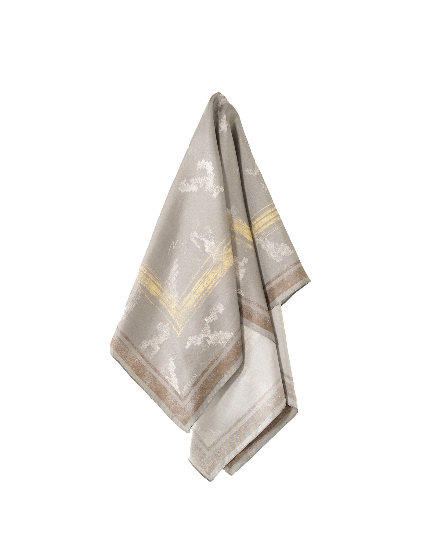 SILK SCALF(GRAY)