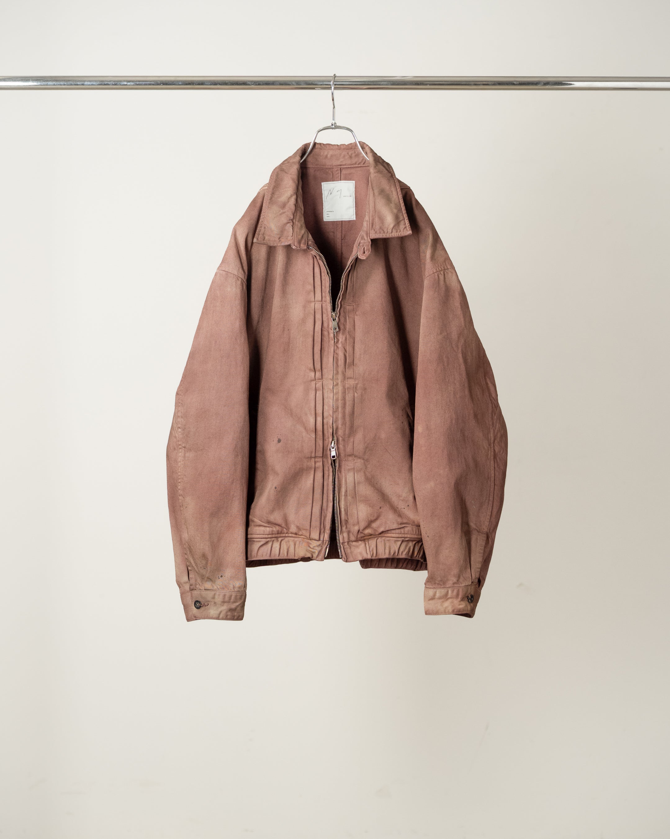 ジャケット・アウター ANCELLM AGING DENIM TUCK JACKET AGING DENIM TUCK JACKET(MARRON) – ANCELLM