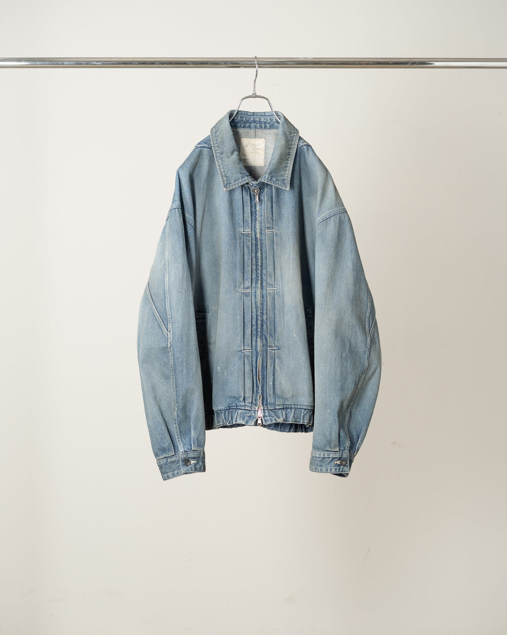 AGING DENIM TUCK JACKET(INDIGO)