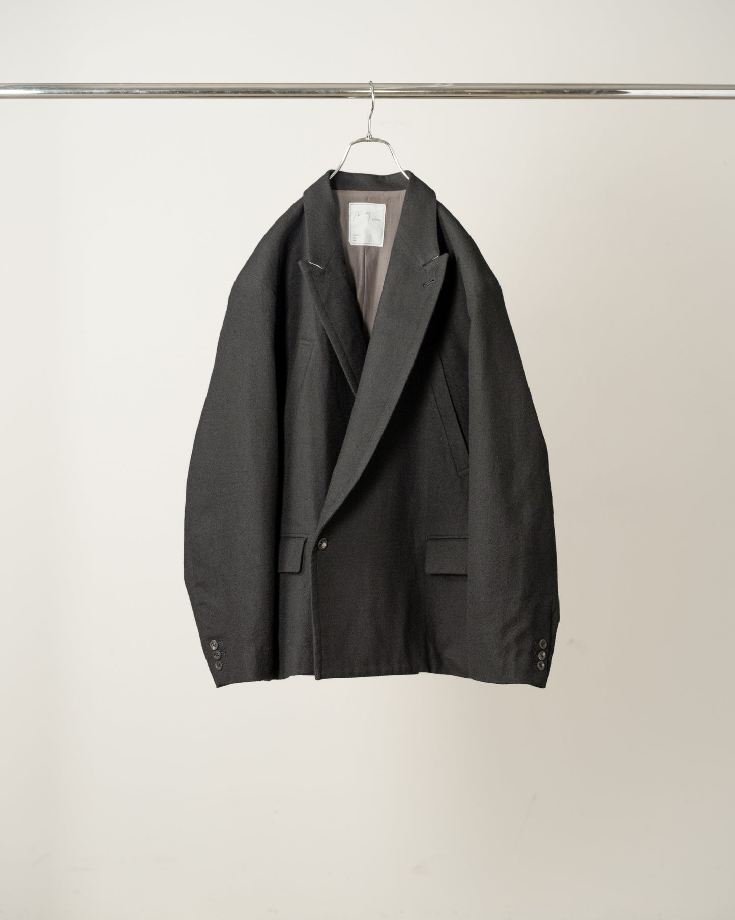 DOUBLE TAILORED JACKET(BLACK)