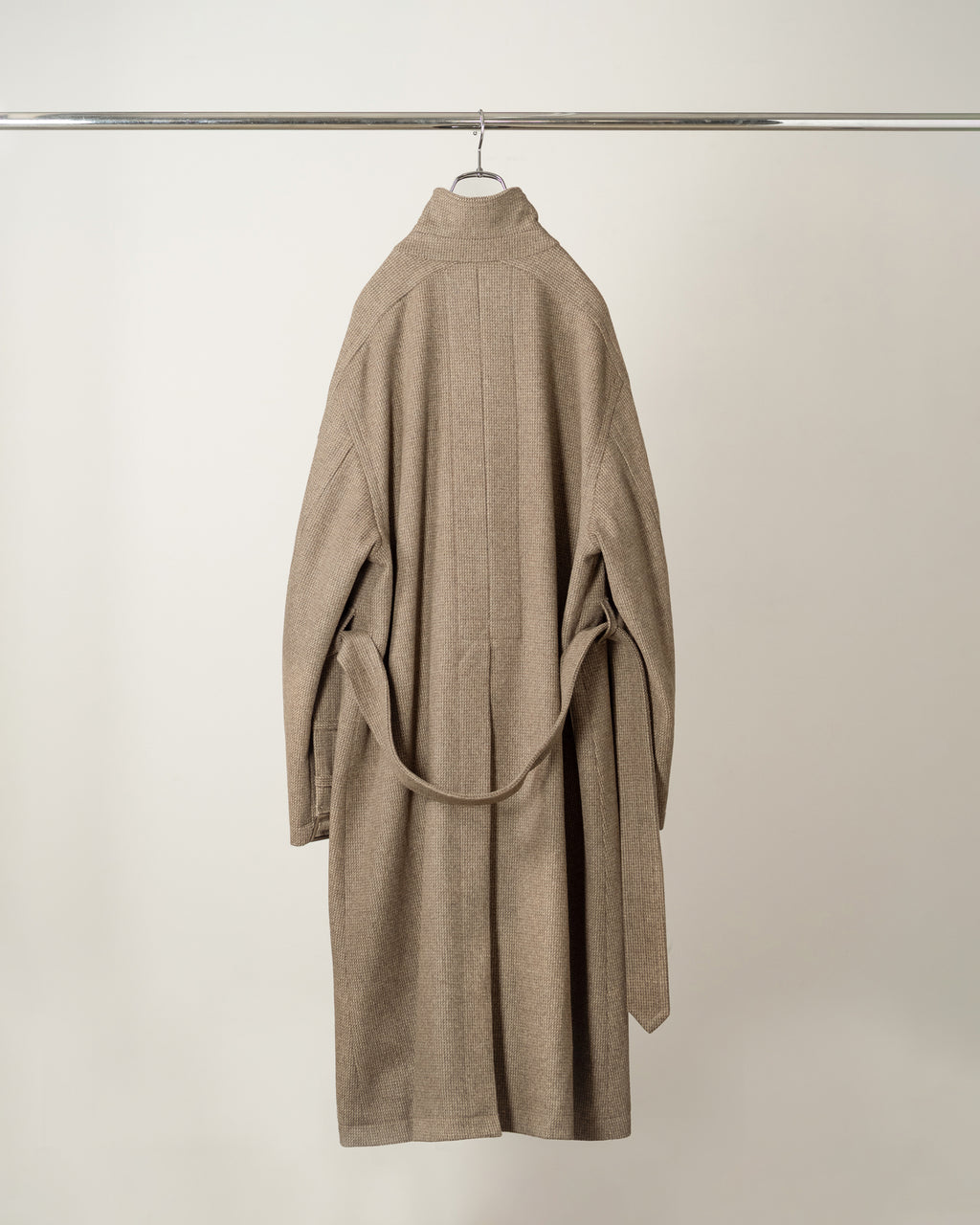 WOOL BLANKET BALMACAAN COAT(BEIGE)