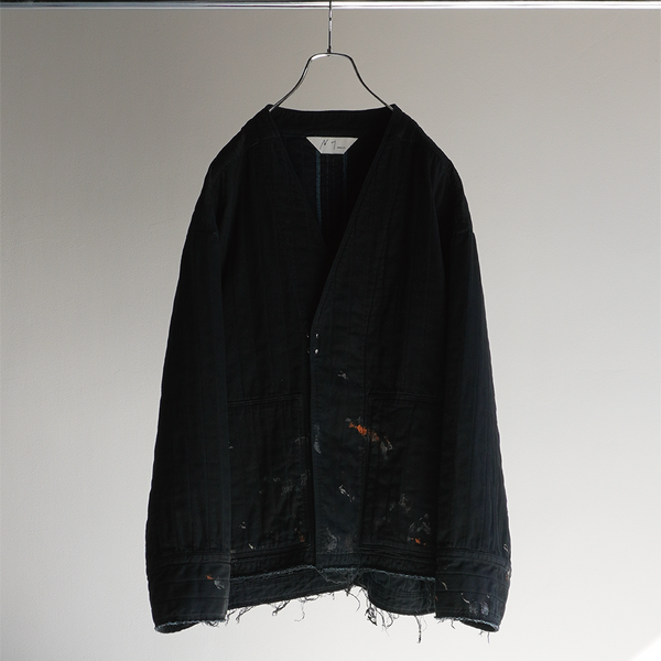 人気定番 ANCELLM – アンセルム W/S W/S JACKET W/S COLLARLESS JACKET