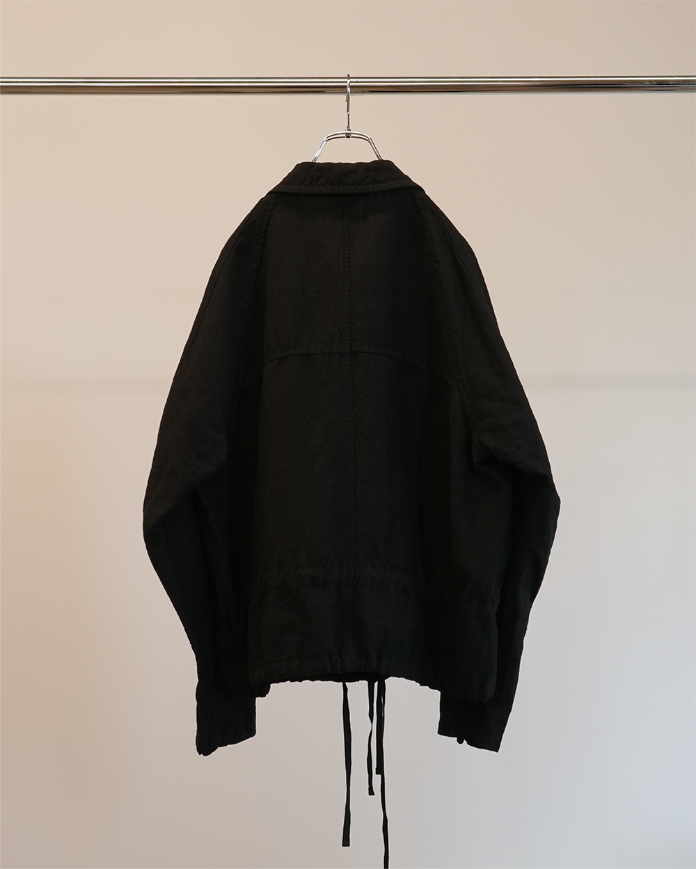 W/L ZIP JACKET(BLACK) – ANCELLM W/L ZIP JACKET(BLACK) – ANCELLM
