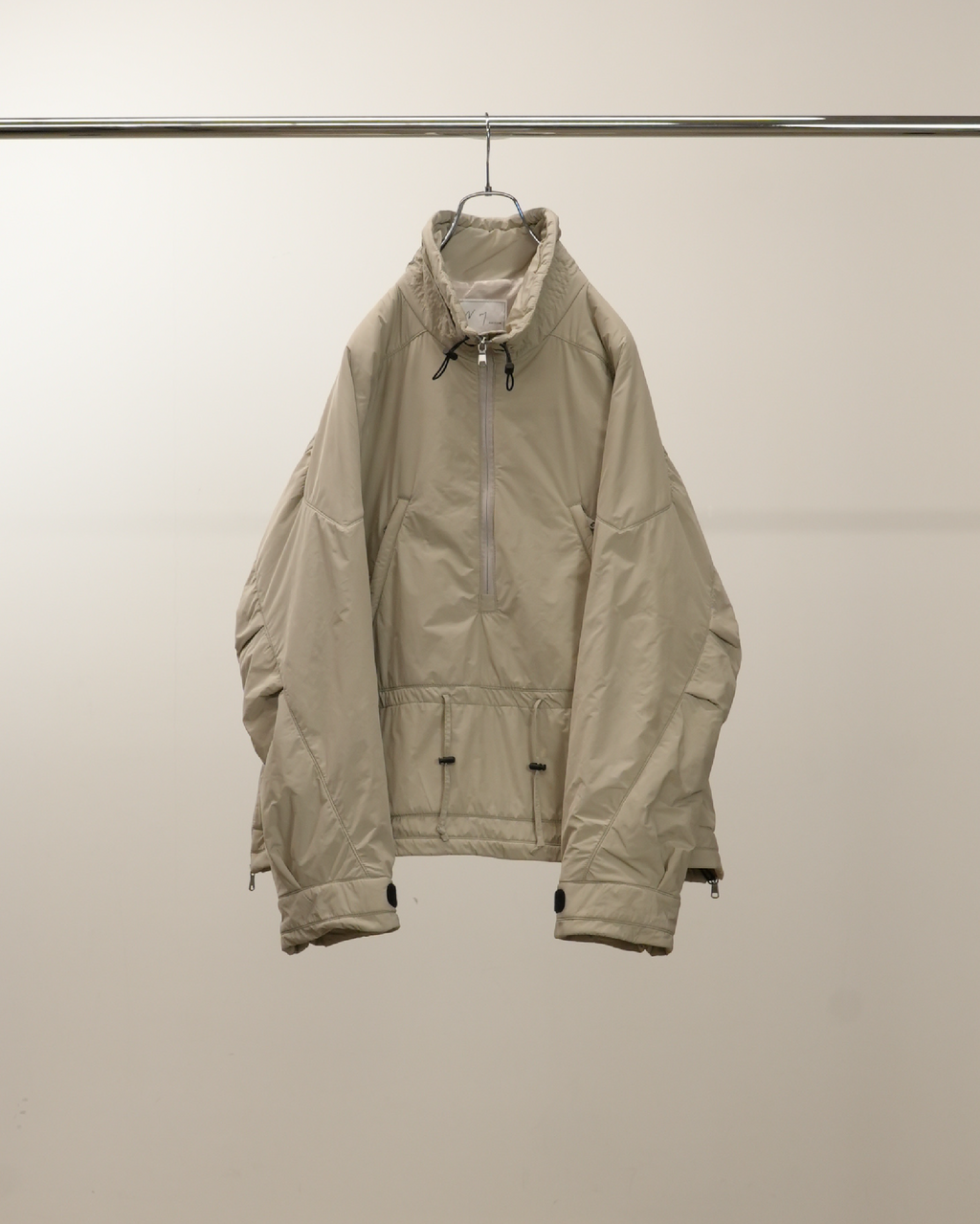 PADDING PULLOVER JACKET(BEIGE)