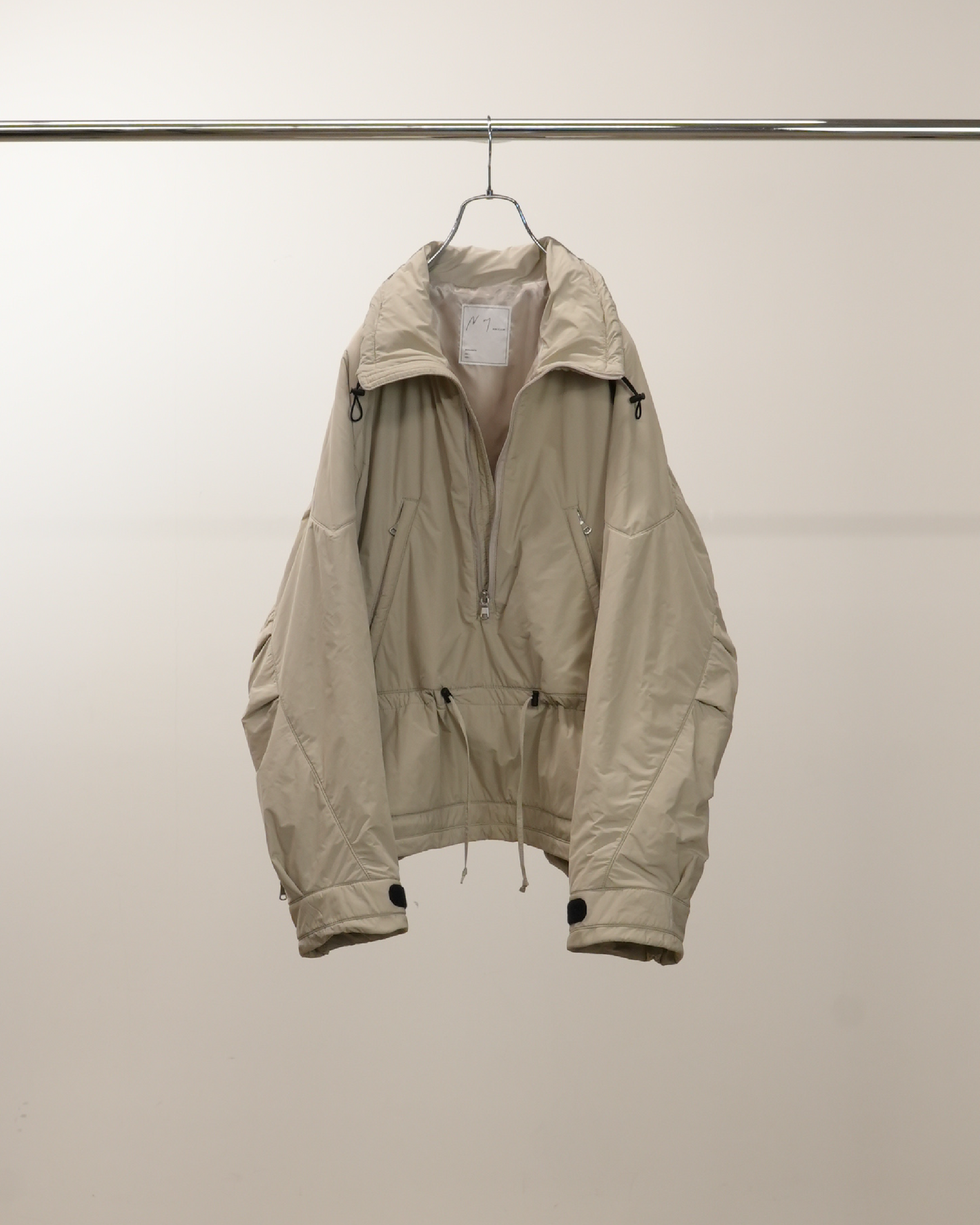 PADDING PULLOVER JACKET(BEIGE)