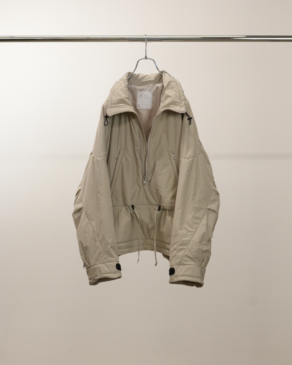PADDING PULLOVER JACKET(BEIGE)