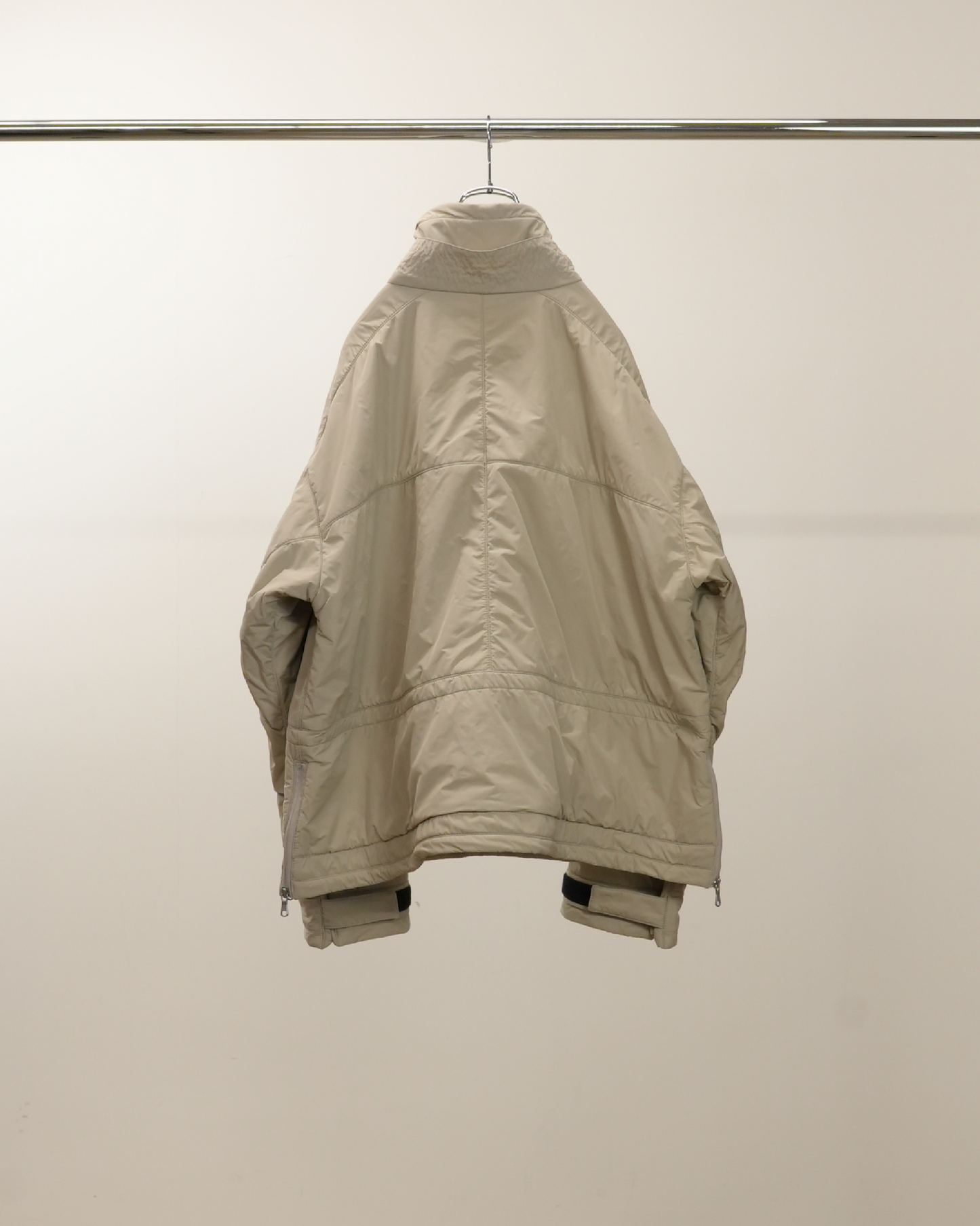 PADDING PULLOVER JACKET(BEIGE)