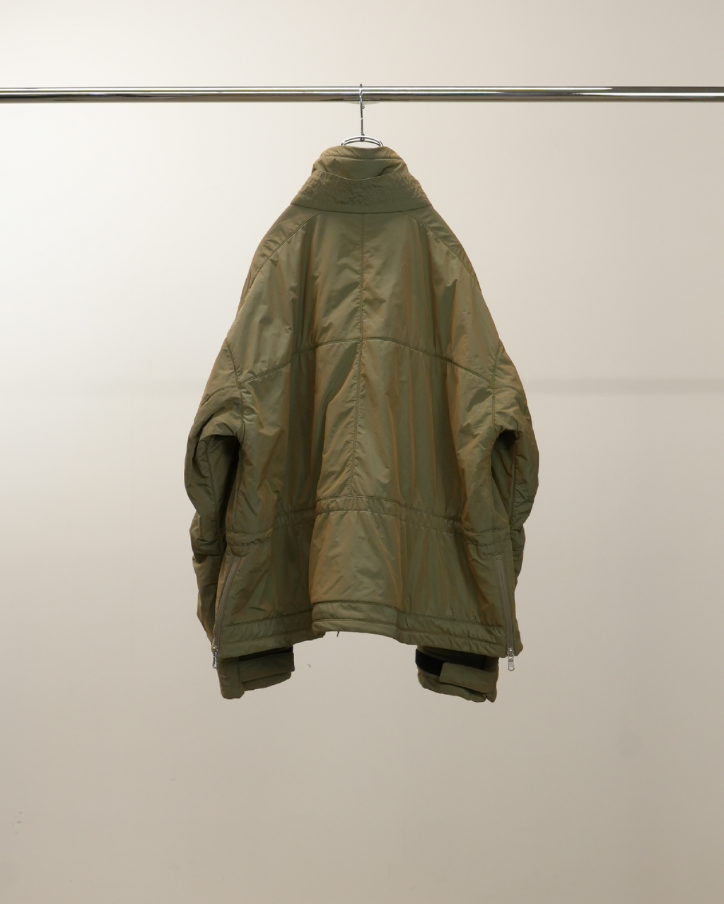 PADDING PULLOVER JACKET(KHAKI) – ANCELLM PADDING PULLOVER JACKET(KHAKI) – ANCELLM