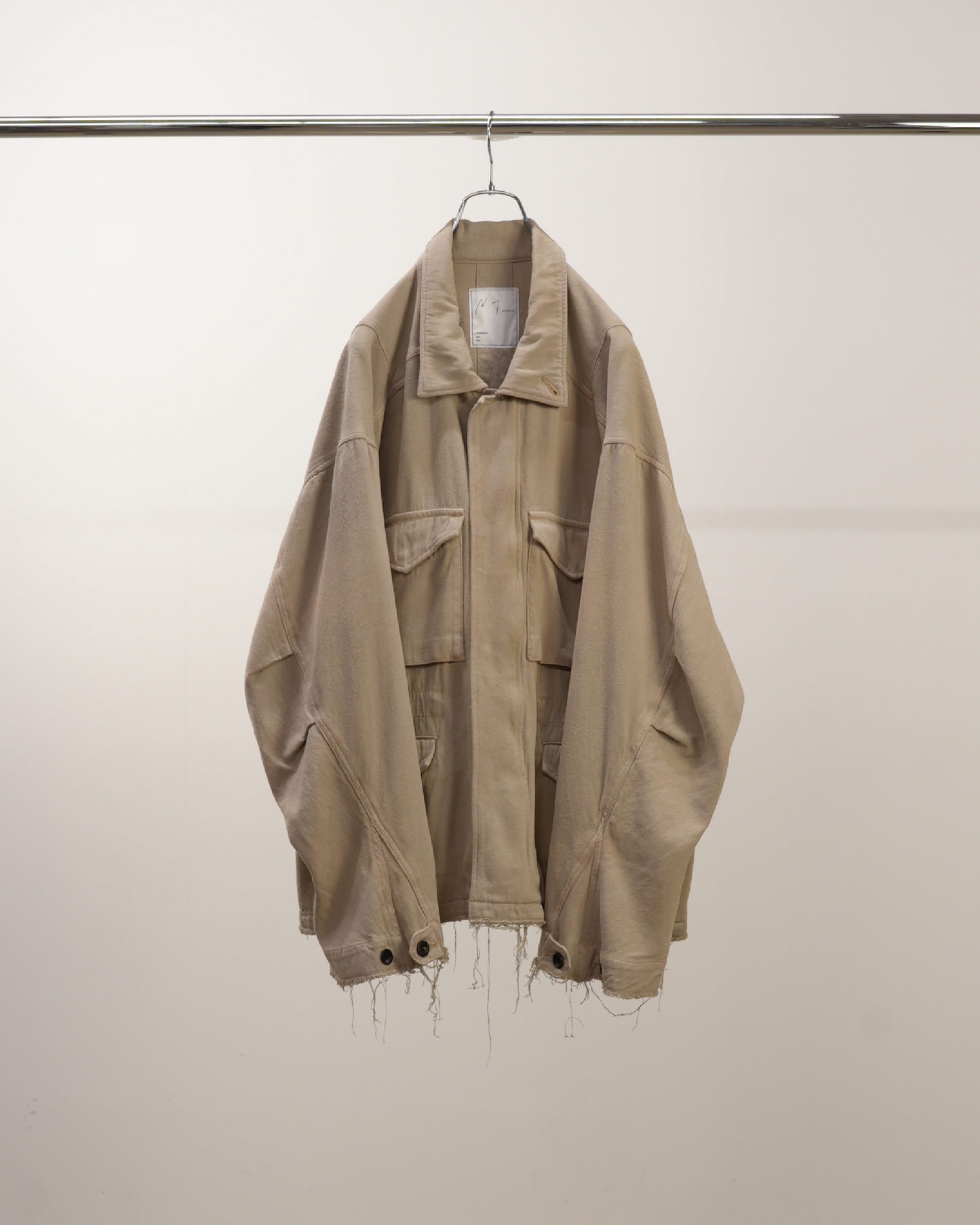 SILK SUEDE FIELD JACKET(SAND)