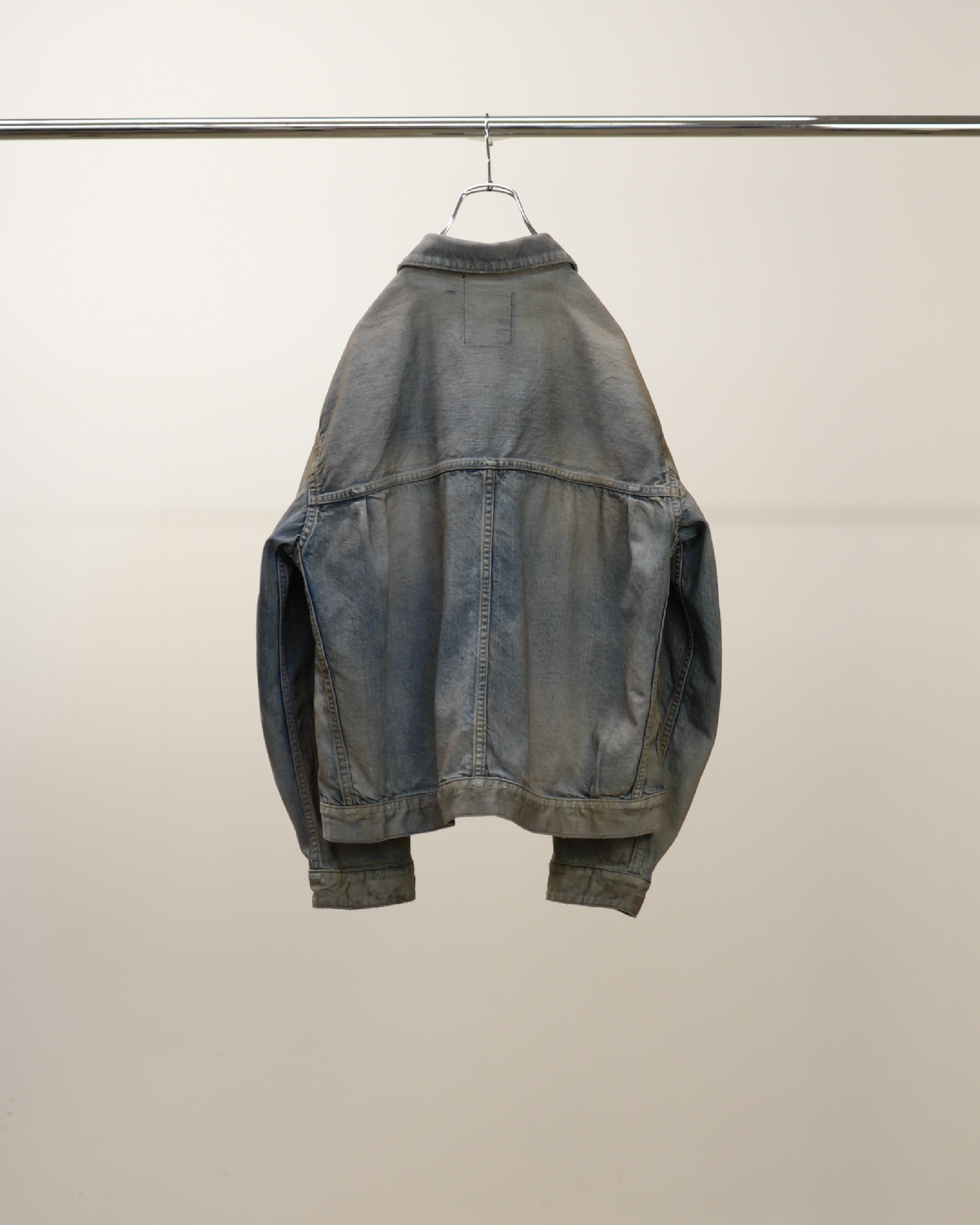 AGING DENIM JACKET(INDIGO)