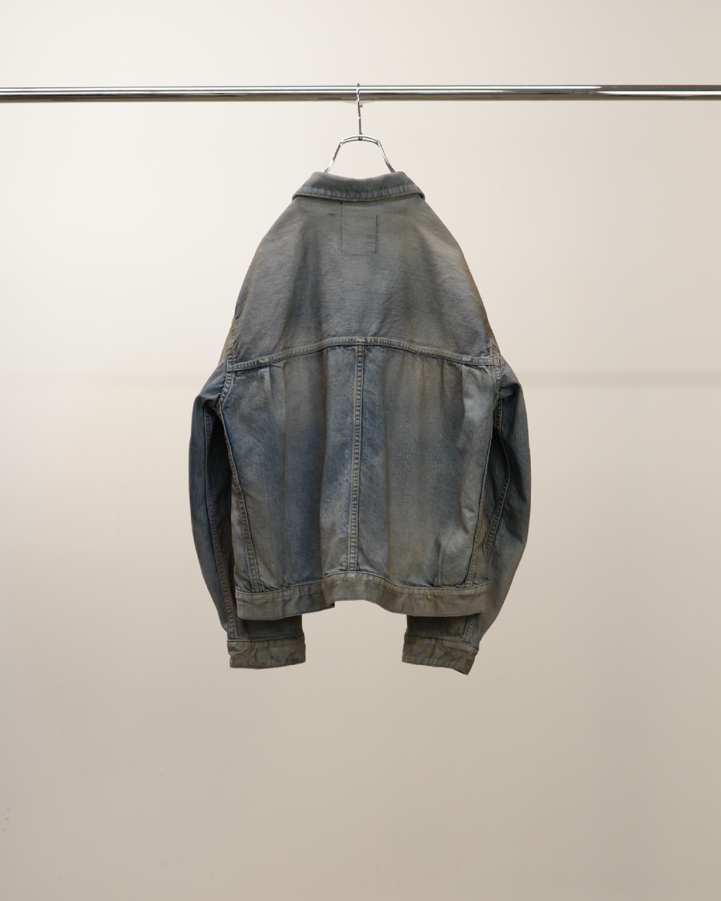 AGING DENIM JACKET(INDIGO)