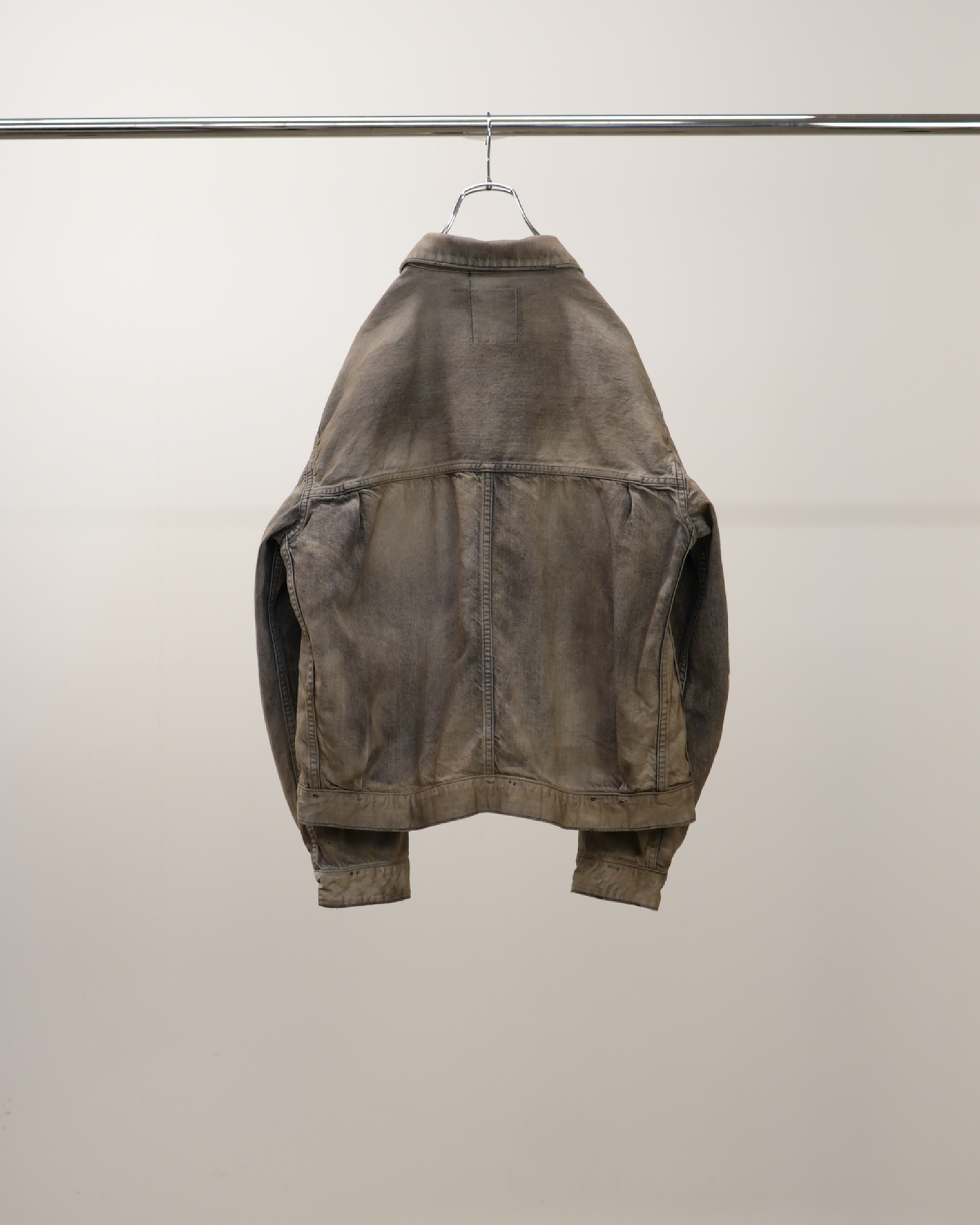 AGING DENIM JACKET(BLACK)