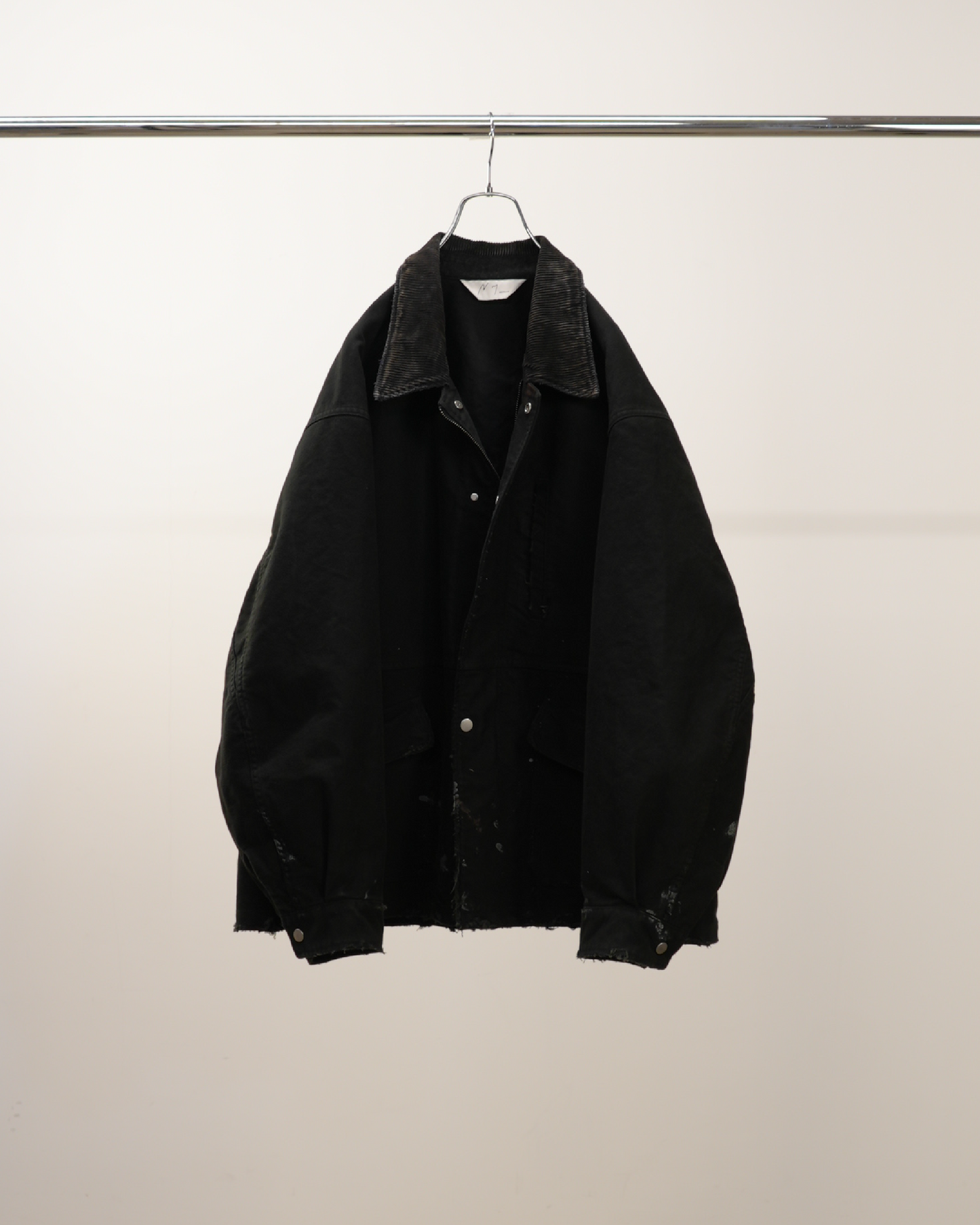 MOLESKIN WORK JACKET(BLACK) – ANCELLM