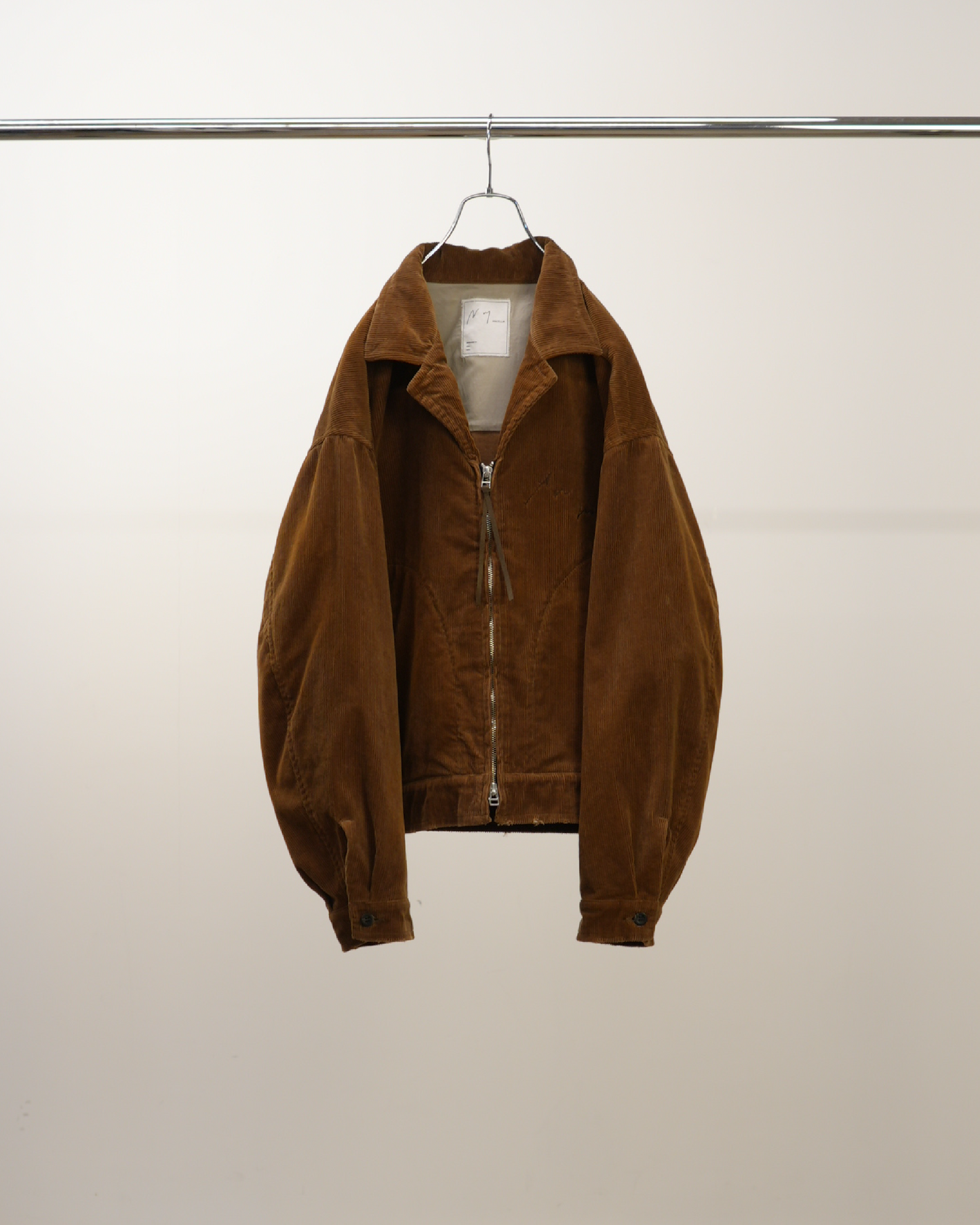 CORDUROY ZIPUP JACKET(CAMEL)