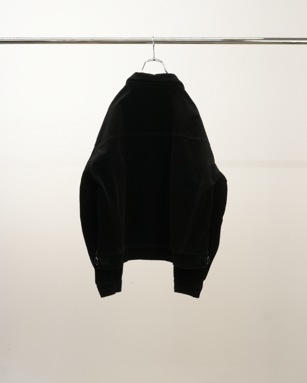 CORDUROY ZIPUP JACKET(BLACK)