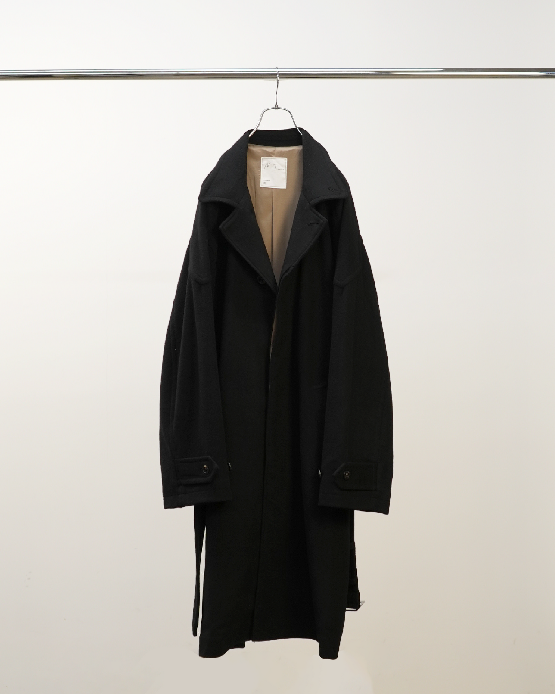 W/S/CA BALMACAAN COAT(BLACK) – ANCELLM