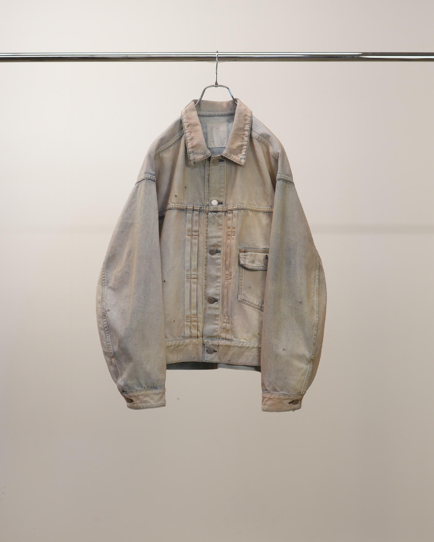 LAYERING COLOR DENIM JACKET(INDIGO)