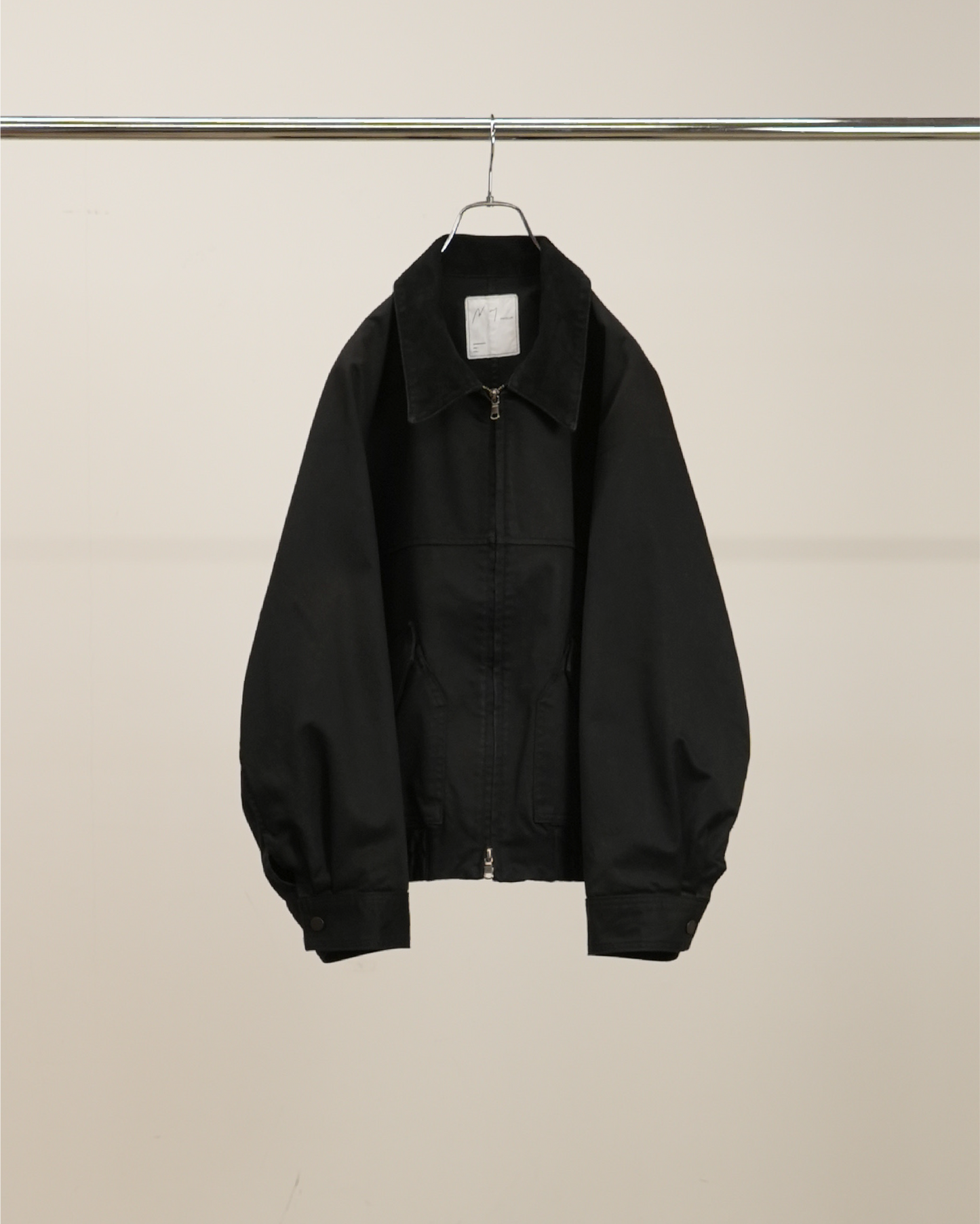 ZIP BLOUSON(BLACK) – ANCELLM ZIP BLOUSON(BLACK) – ANCELLM