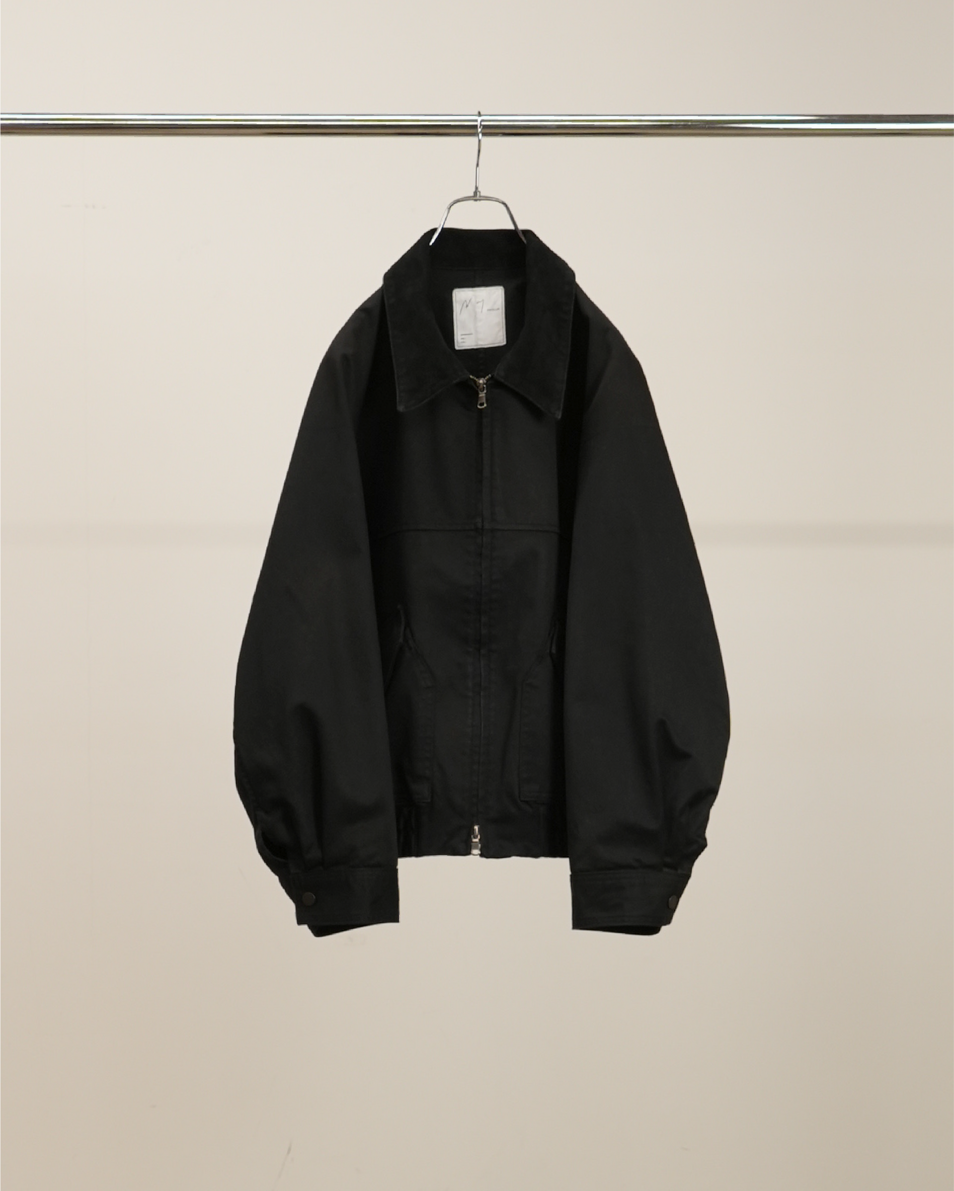 ZIP BLOUSON(BLACK) – ANCELLM ZIP BLOUSON(BLACK) – ANCELLM