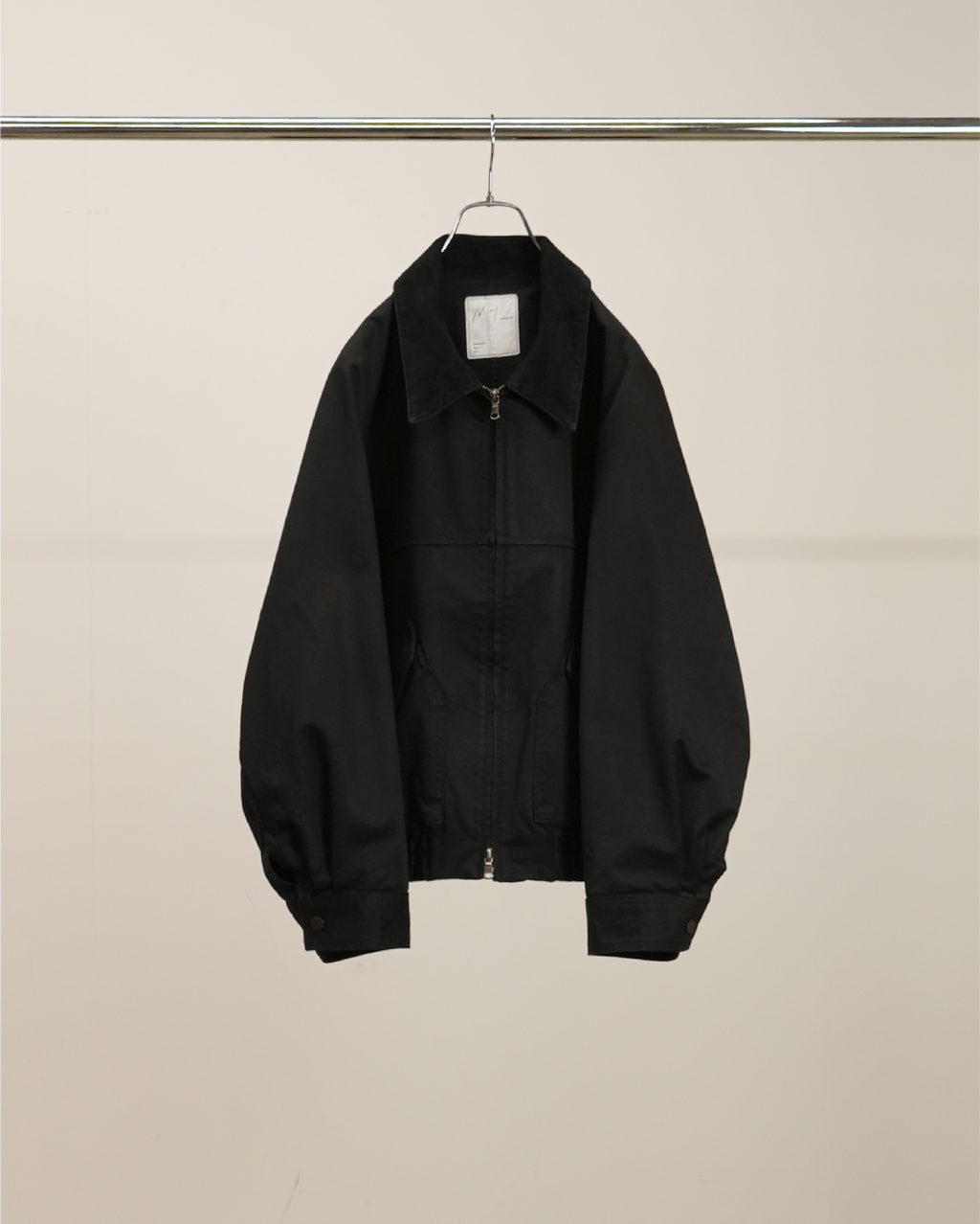 ZIP BLOUSON(BLACK) – ANCELLM ZIP BLOUSON(BLACK) – ANCELLM