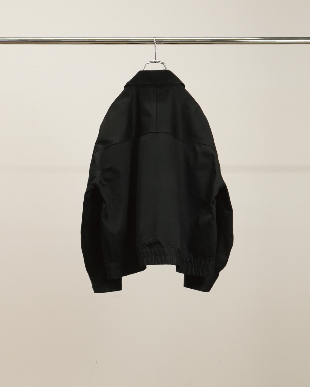 ZIP BLOUSON(BLACK) – ANCELLM