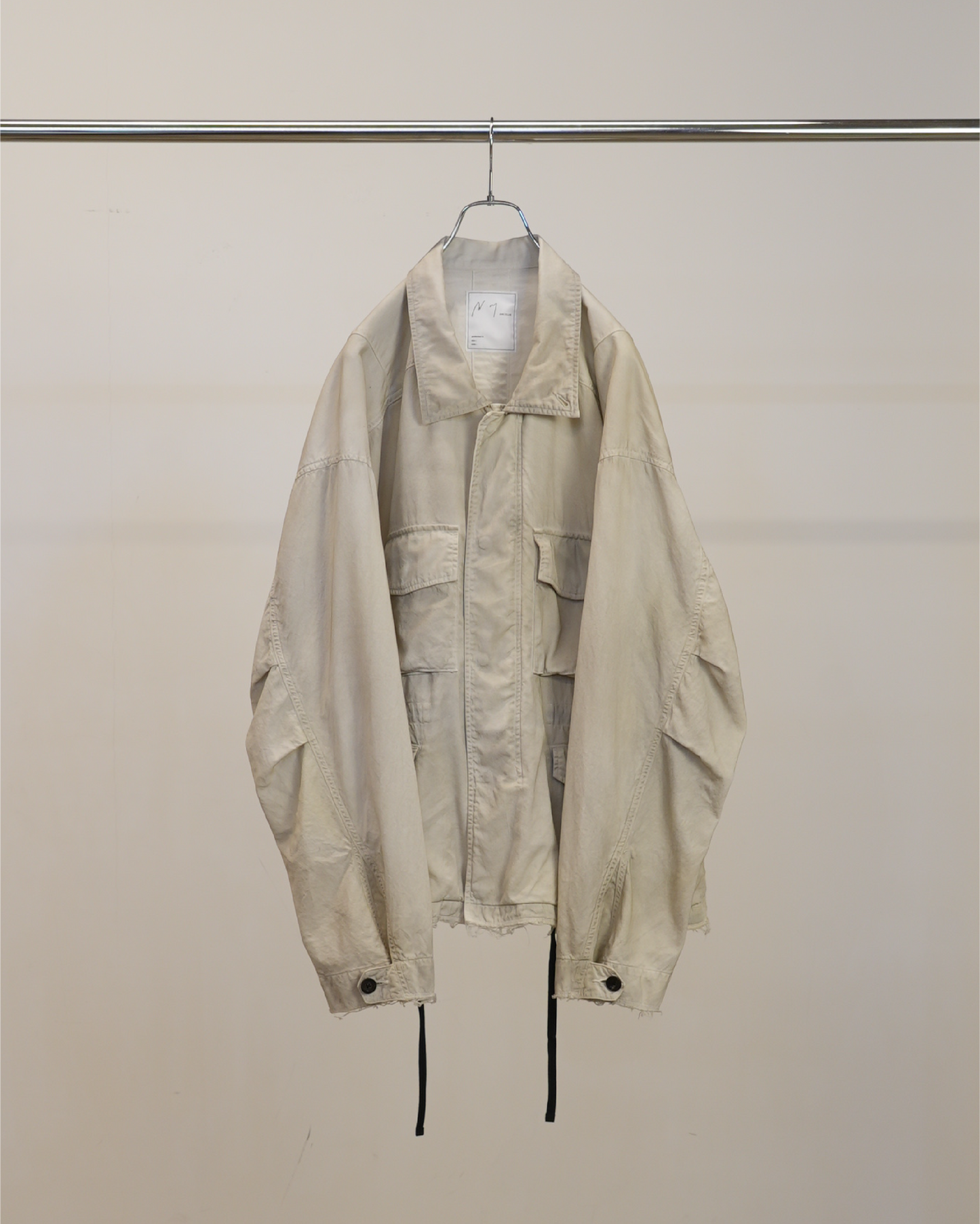 AGING FIELD JACKET(WHITE) – ANCELLM AGING FIELD JACKET(WHITE) – ANCELLM