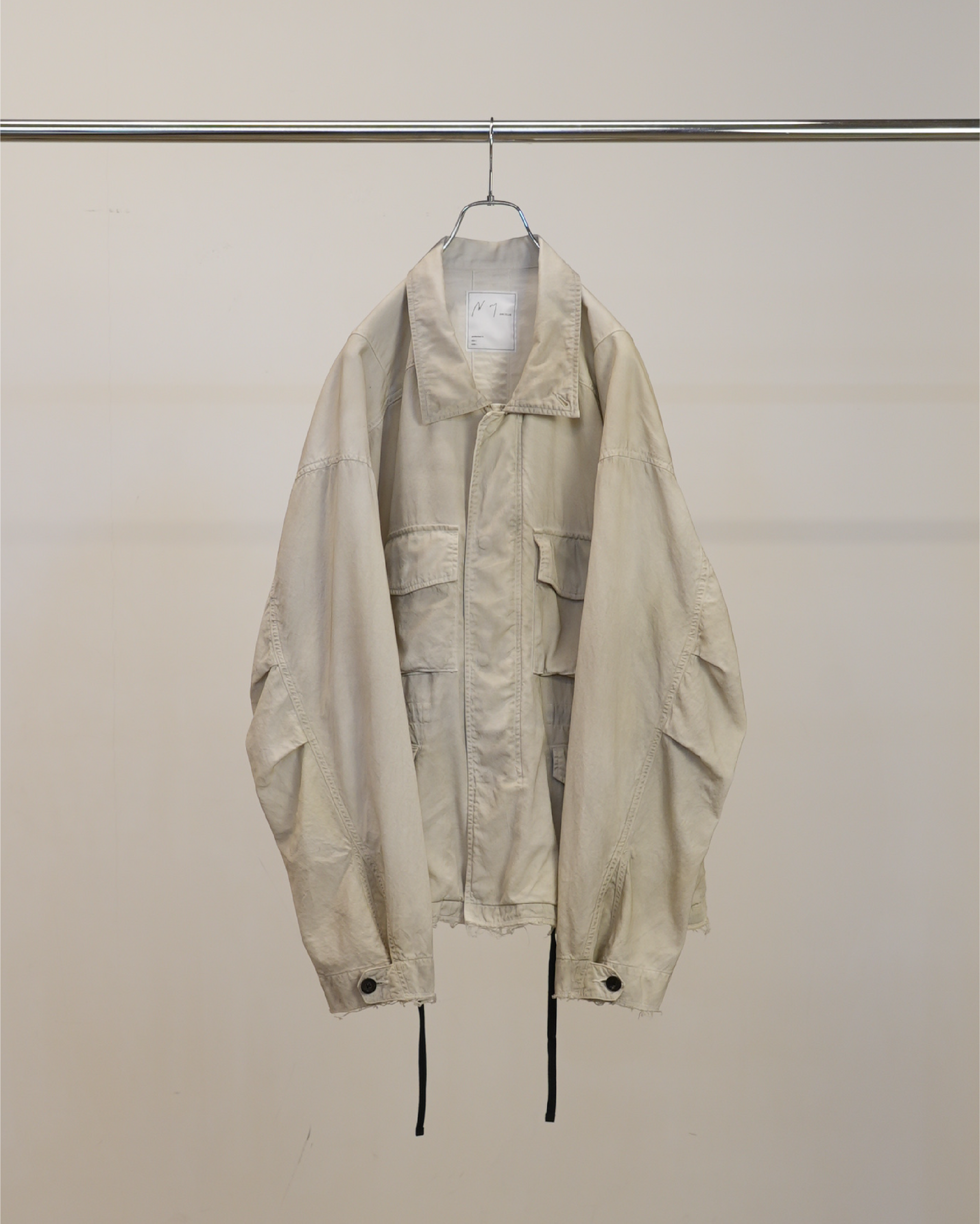 AGING FIELD JACKET(WHITE) – ANCELLM