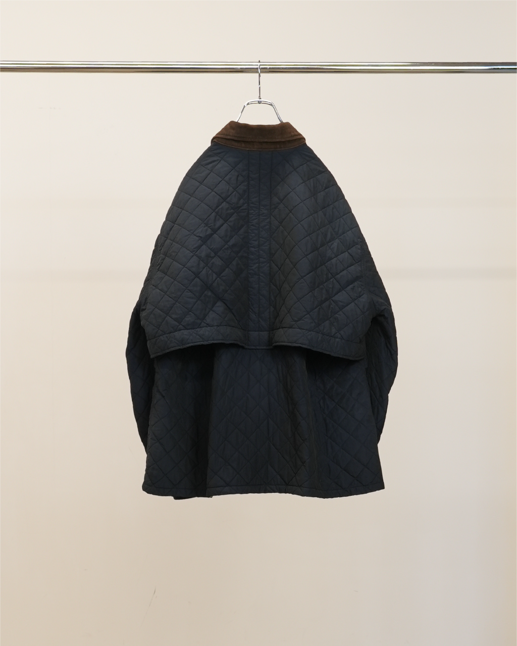 NYLON QUILTING JACKET(NAVY)