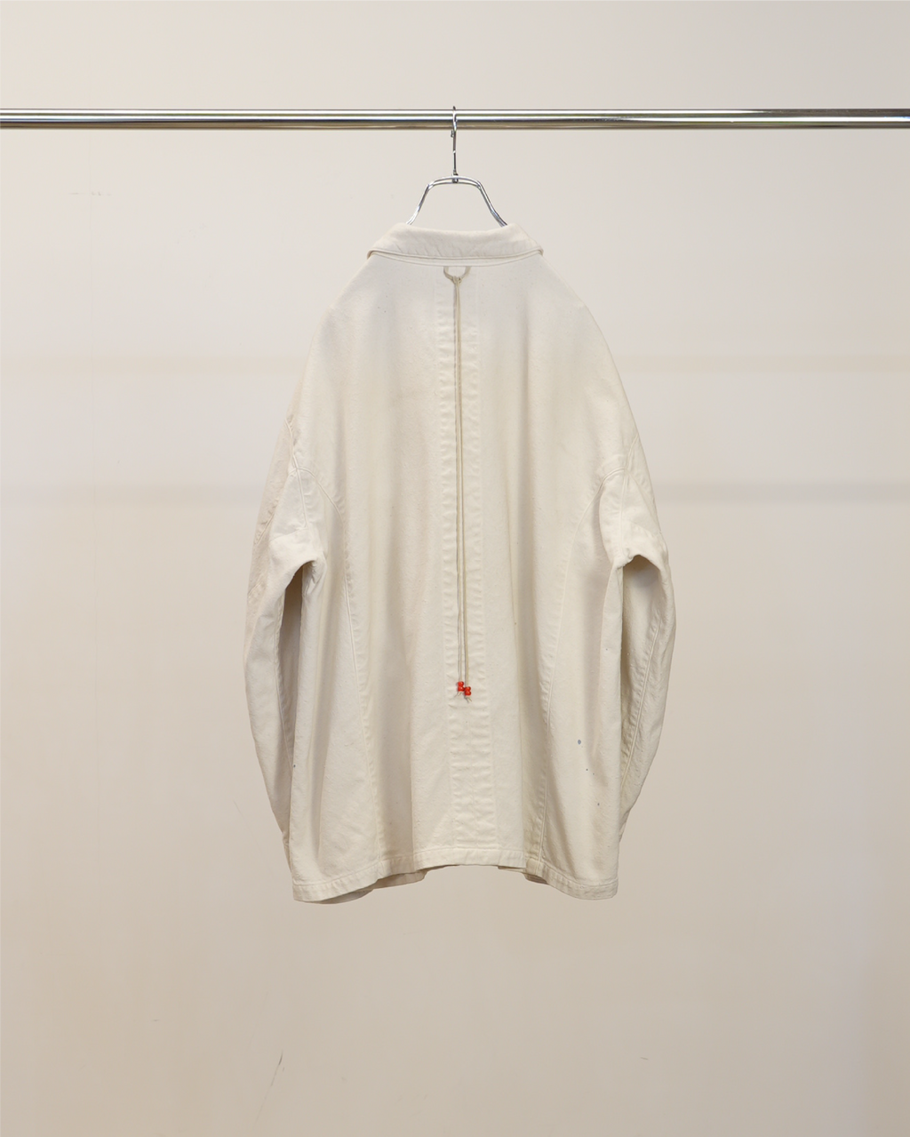 C/R DUCK COVERALL JACKET(WHITE) – ANCELLM C/R DUCK COVERALL JACKET(WHITE) – ANCELLM
