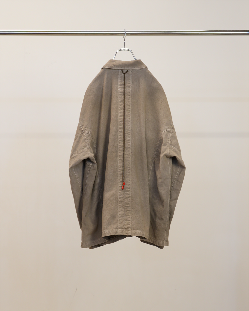 C/R DUCK COVERALL JACKET(GREIGE) – ANCELLM C/R DUCK COVERALL JACKET(GREIGE) – ANCELLM