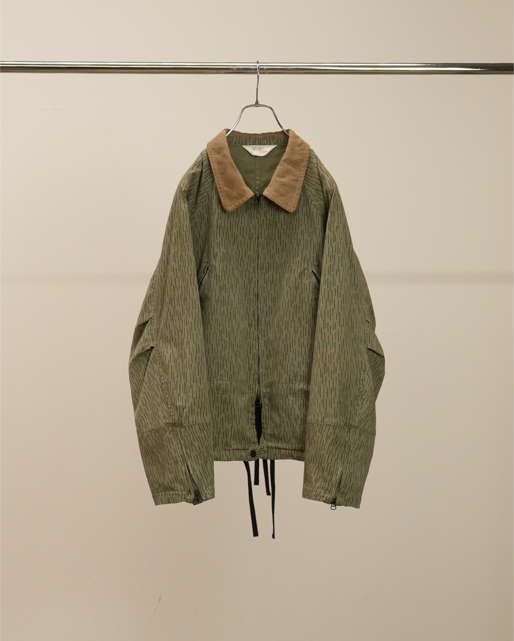 CAMO ZIPUP JACKET(RAIN DROP CAMO) – ANCELLM CAMO ZIPUP JACKET(RAIN DROP CAMO) – ANCELLM