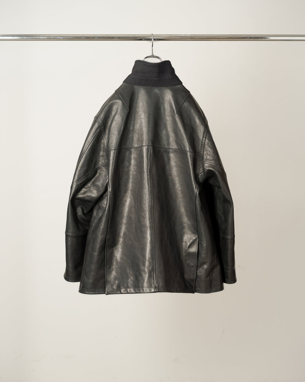 H.L HALF COAT(BLACK)