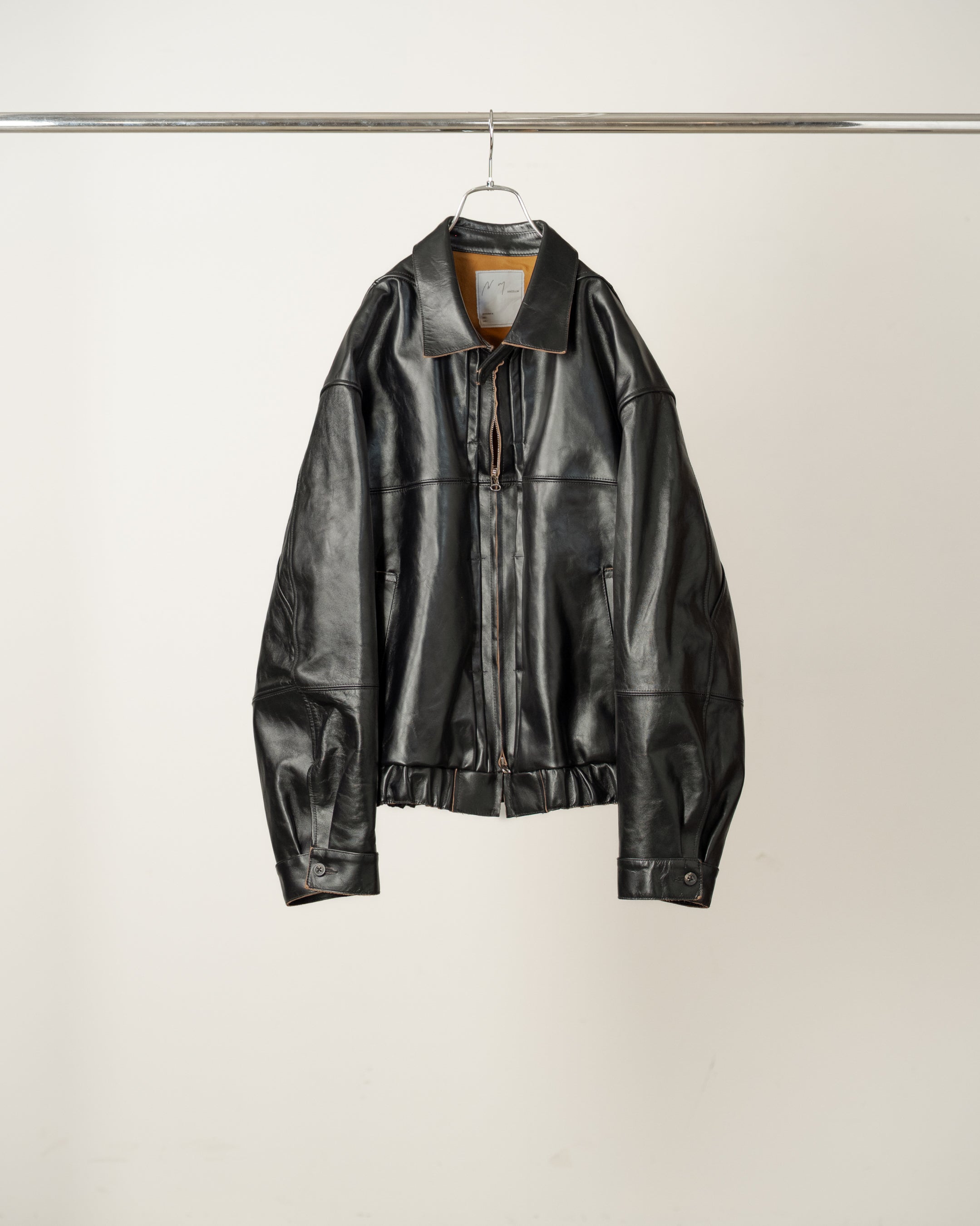 ANCELLM H.L TUCK JACKET BLACK サイズ1 H.L TUCK JACKET(BLACK) – ANCELLM
