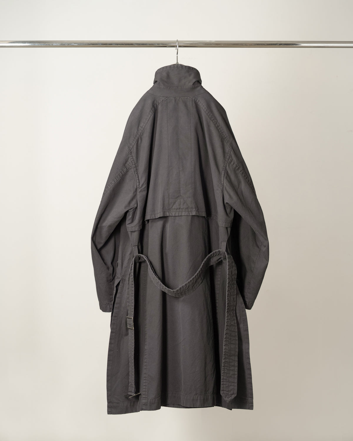 AGING COTTON M.C COAT(BLACK)