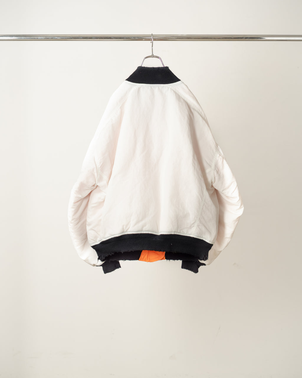AGING BOMBER JACKET(SNOWWHITE)