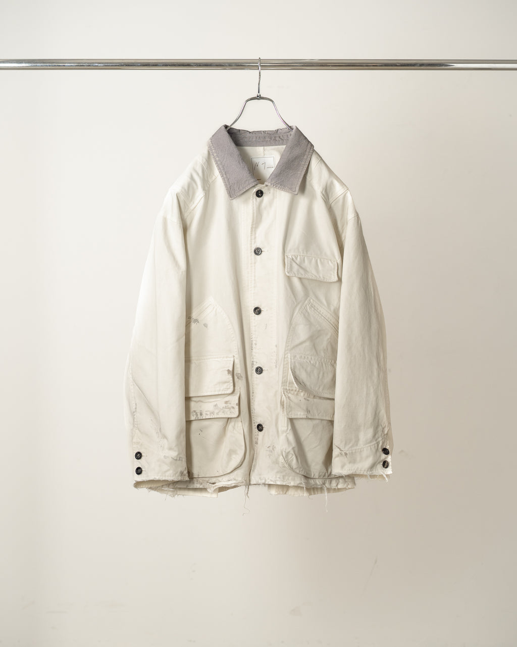 FINX HUNTING JACKET(G.WHITE)