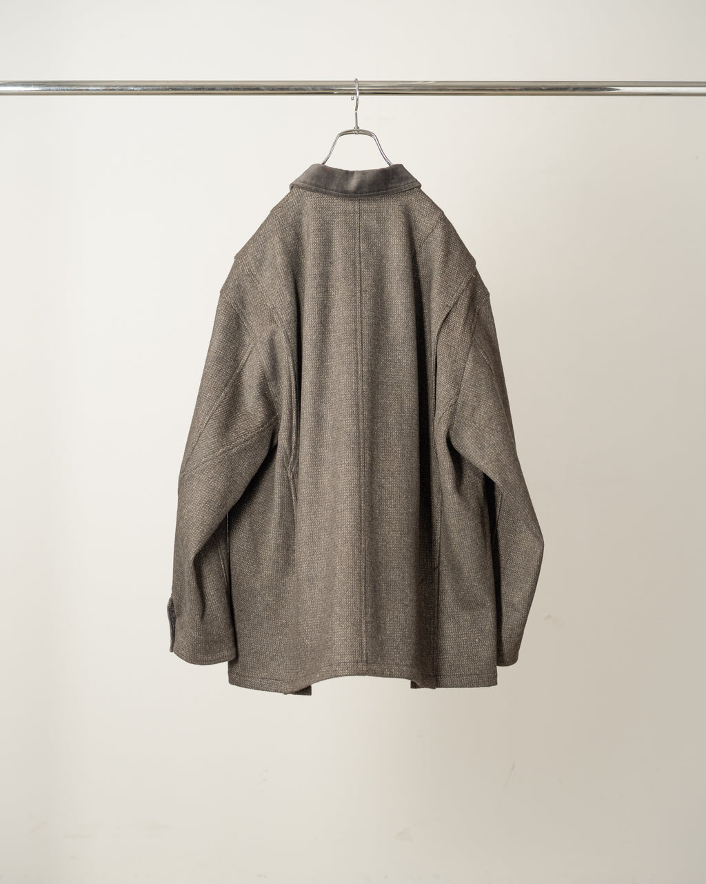 WOOL BLANKET HUNTING JACKET(D.BROWN)